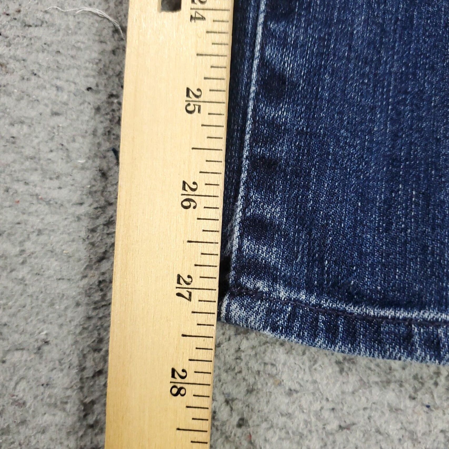 Vintage VINTAGE AG Adriano Goldschmied Womens Jeans 27x27 Denim Slim Skinny Low Rise Blue 90s Girls Size 27" / US 4 / IT 40 - 4 Thumbnail