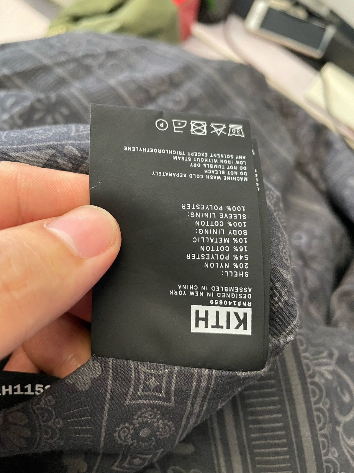 Kith Kith SS19 Solid Military Crinkle Nylon Jacket Size US XXL / EU 58 / 5 - 19 Thumbnail
