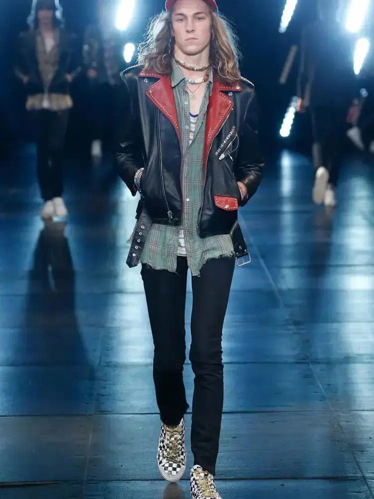 Saint Laurent Paris Saint Laurent Pairs by Hedi 16SS Runway Distressed Shirt-25 Size US S / EU 44-46 / 1 - 6 Thumbnail