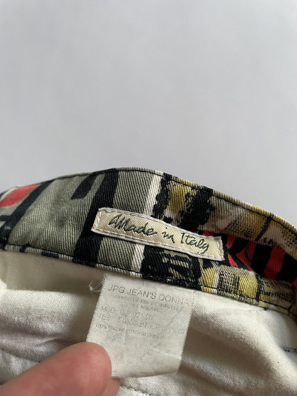 Jean Paul Gaultier Jean Paul Gaultier SS00 Anarchy Print Pants Size US 28 / EU 44 - 7 Thumbnail
