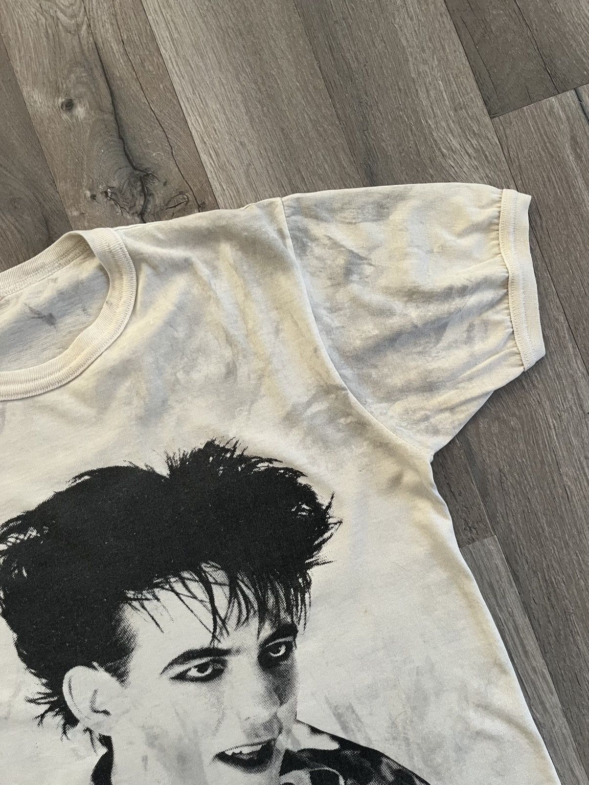 The Cure 80s Robert Smith The Cure Portrait Tee Size US XS / EU 42 / 0 - 5 Thumbnail