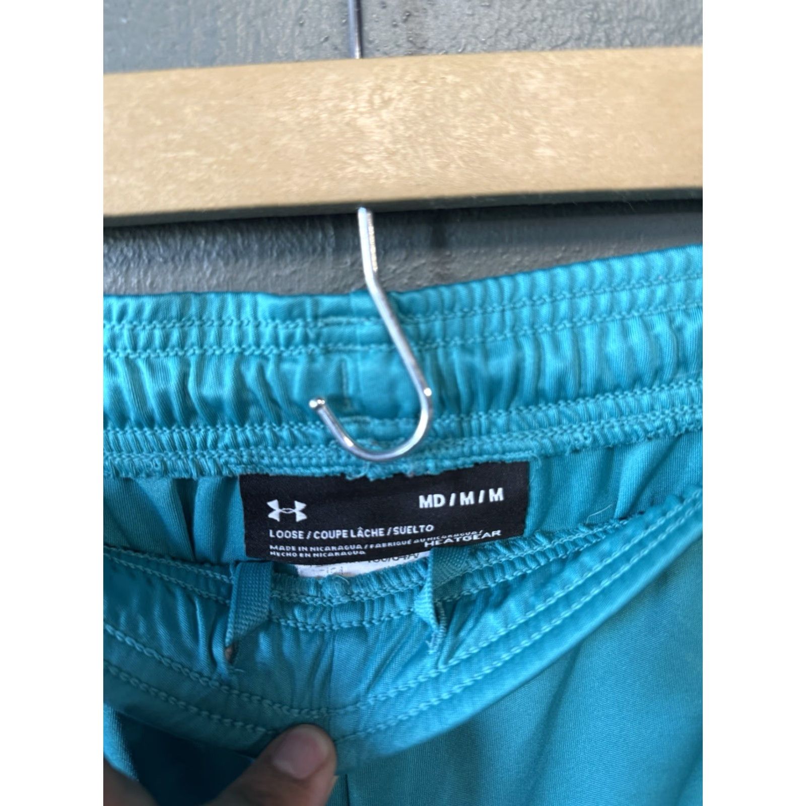 Under Armour Under Armour Mens Athletic Gym Shorts Regular Size M Blue Athletic Mens Short Size US 31 - 3 Thumbnail