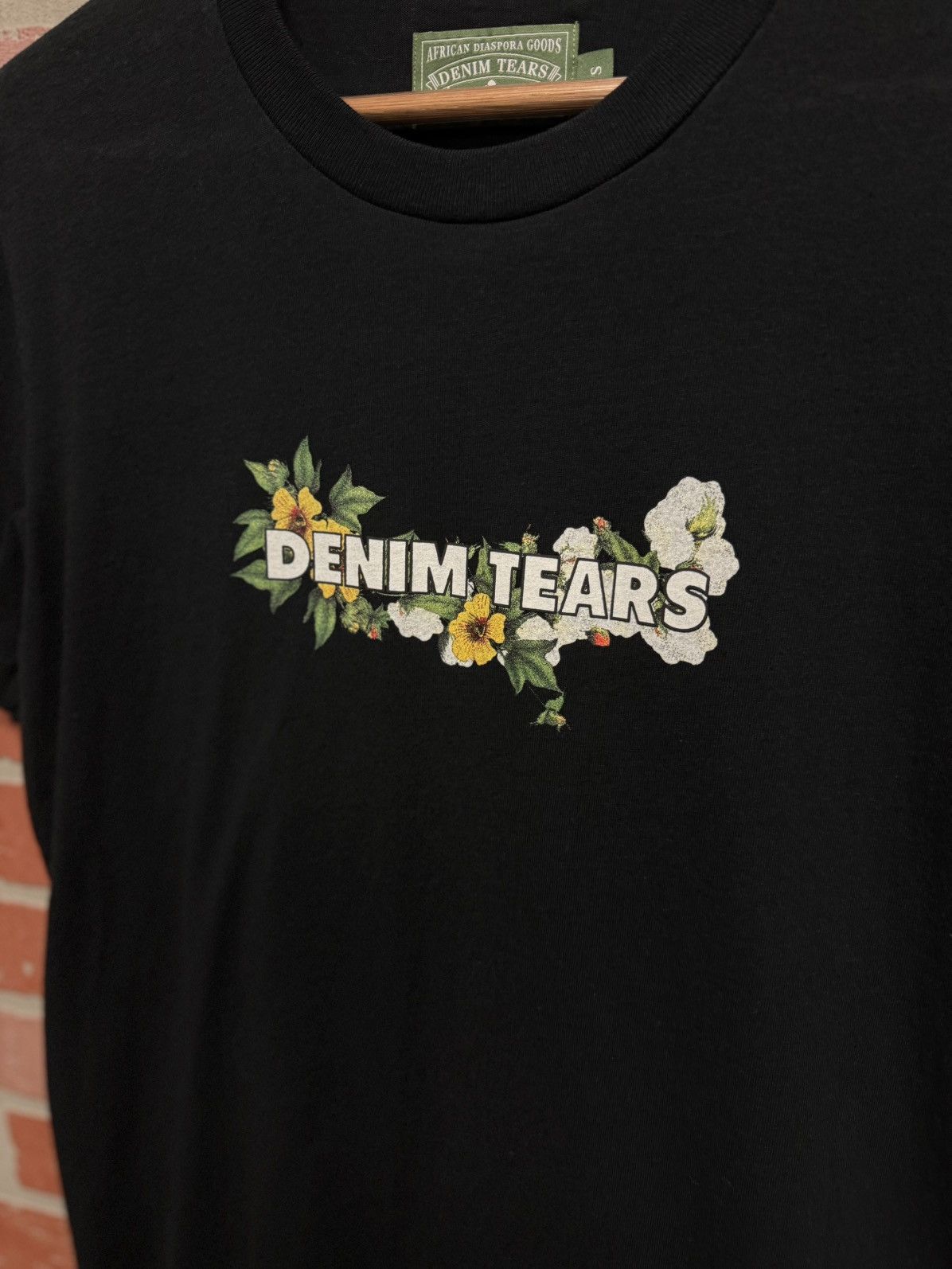 DENIM TEARS Denim Tears Short Sleeve Tee Shirt Size S (NEW Size US S / EU 44-46 / 1 - 3 Thumbnail