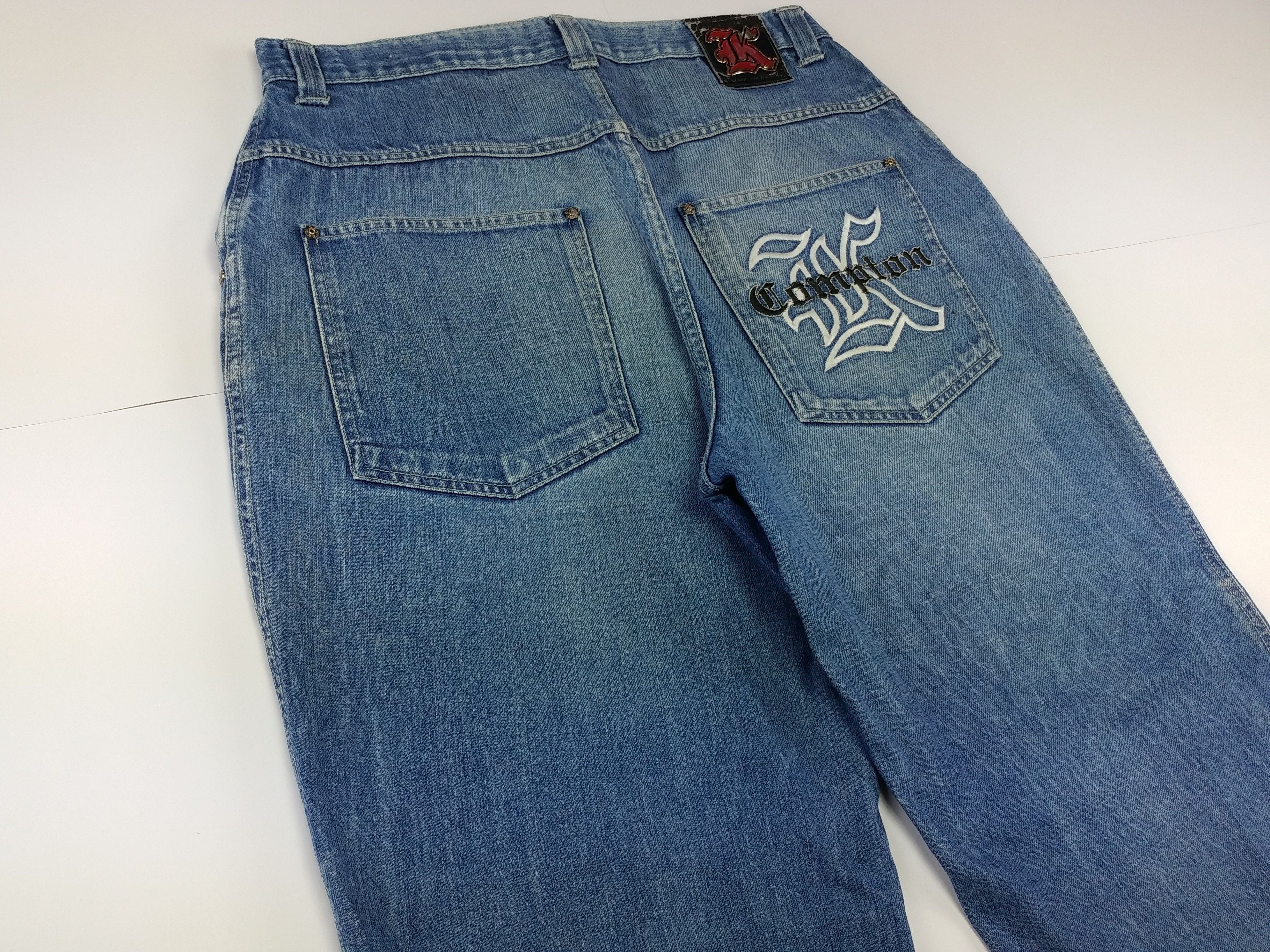 Karl Kani KARL KANI jeans, Compton baggy, vintage Kani, 90s hip hop 32 Size US 32 / EU 48 - 4 Thumbnail
