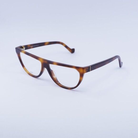 Loewe Loewe LW50023I 052 Eyeglasses Havana 57mm Cat Eye Frame Size ONE SIZE - 8 Thumbnail