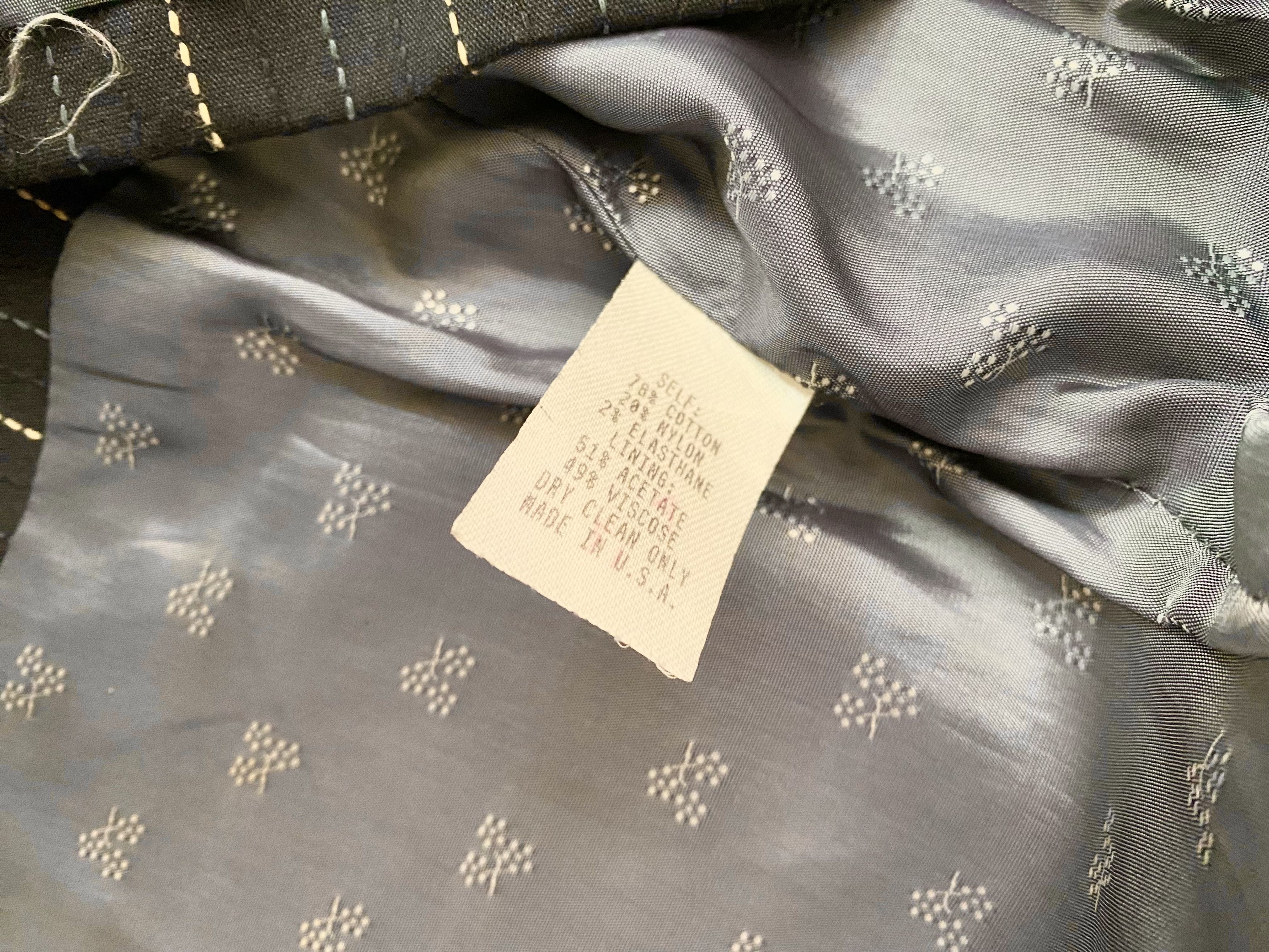 Nanette Lepore Nanette Lepore - Pin-stripe Bow Skirt Suit Size S / US 4 / IT 40 - 13 Thumbnail