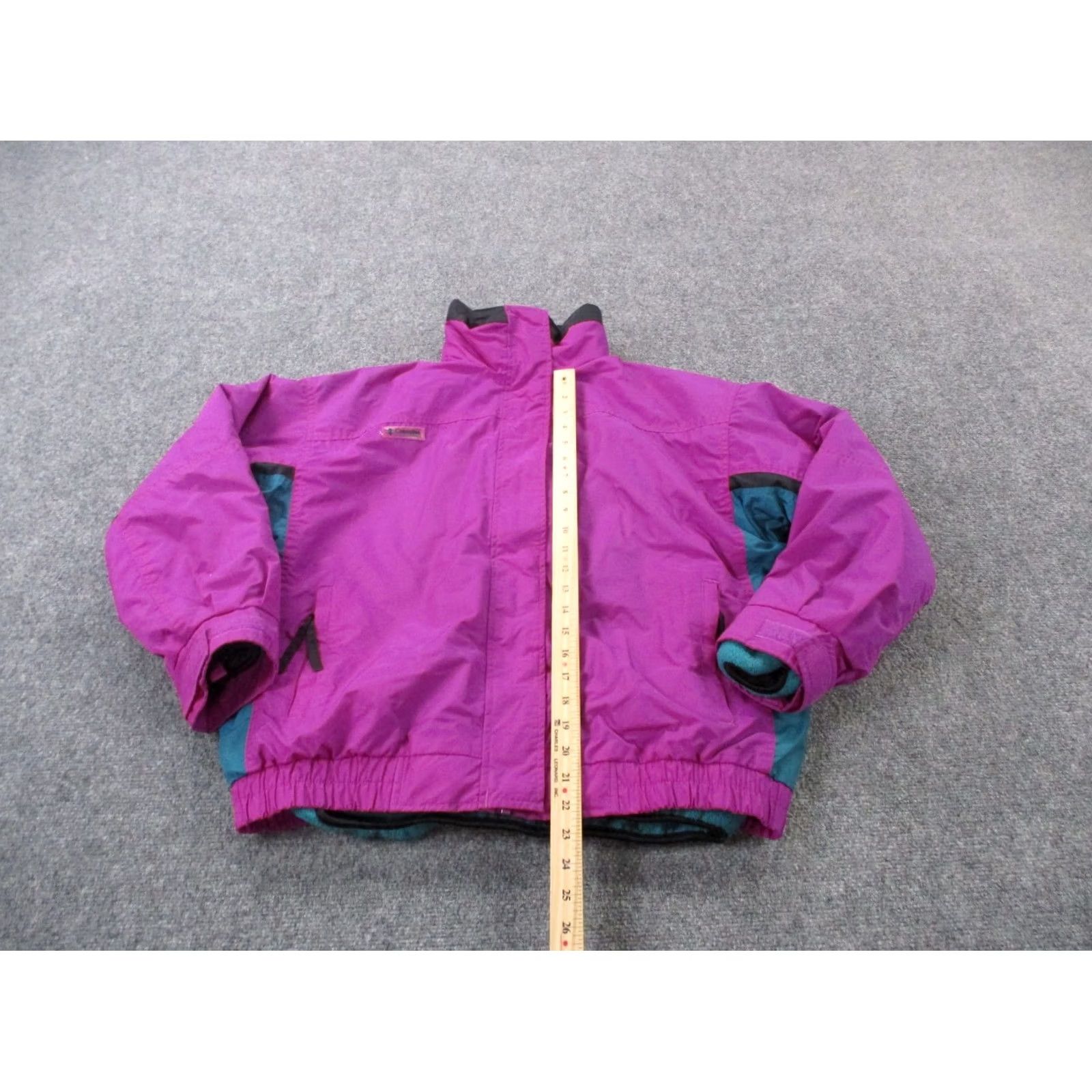 Vintage VINTAGE Columbia Jacket Womens L Bugaboo Interchange 2 in 1 Coat USA Made 90s Purple Size L / US 10 / IT 46 - 3 Thumbnail