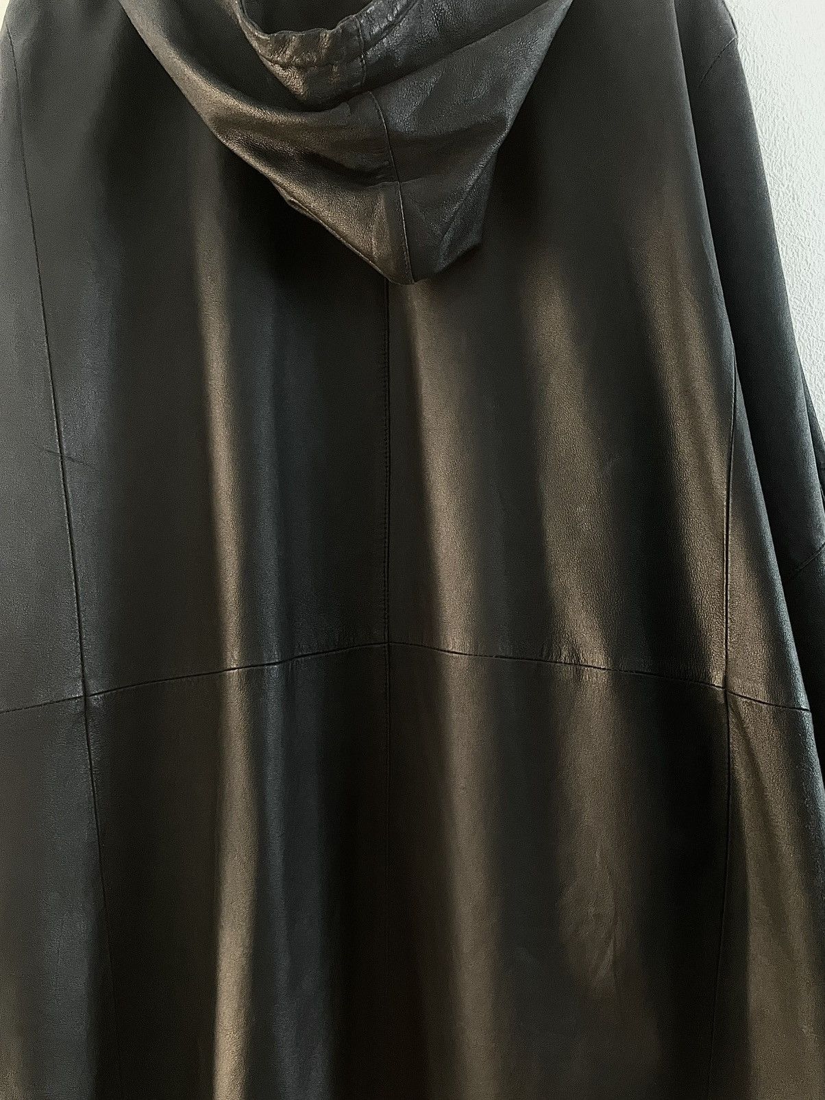 Other S’egnaro Full Leather Hooded Raincoat Size US XL / EU 56 / 4 - 7 Thumbnail