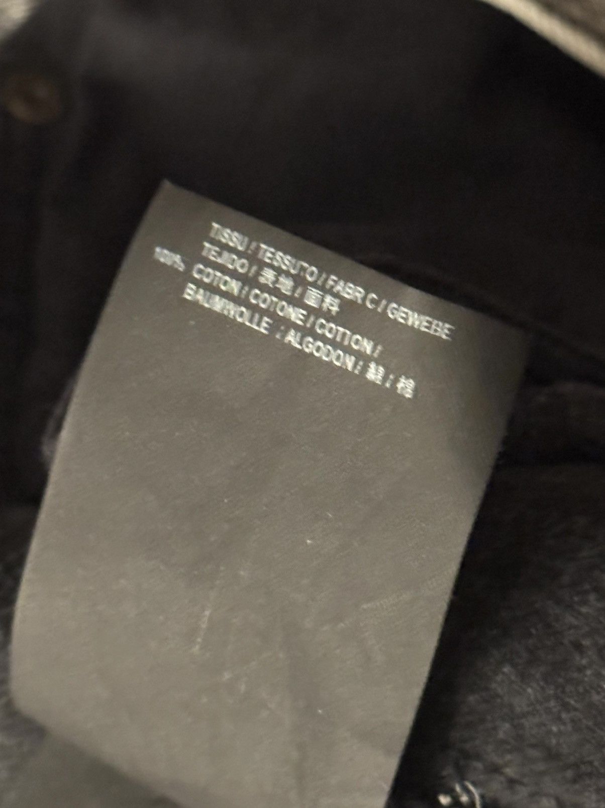 Saint Laurent Paris saint laurent slim denim acid wash pants 31 grey Size US 31 - 4 Thumbnail