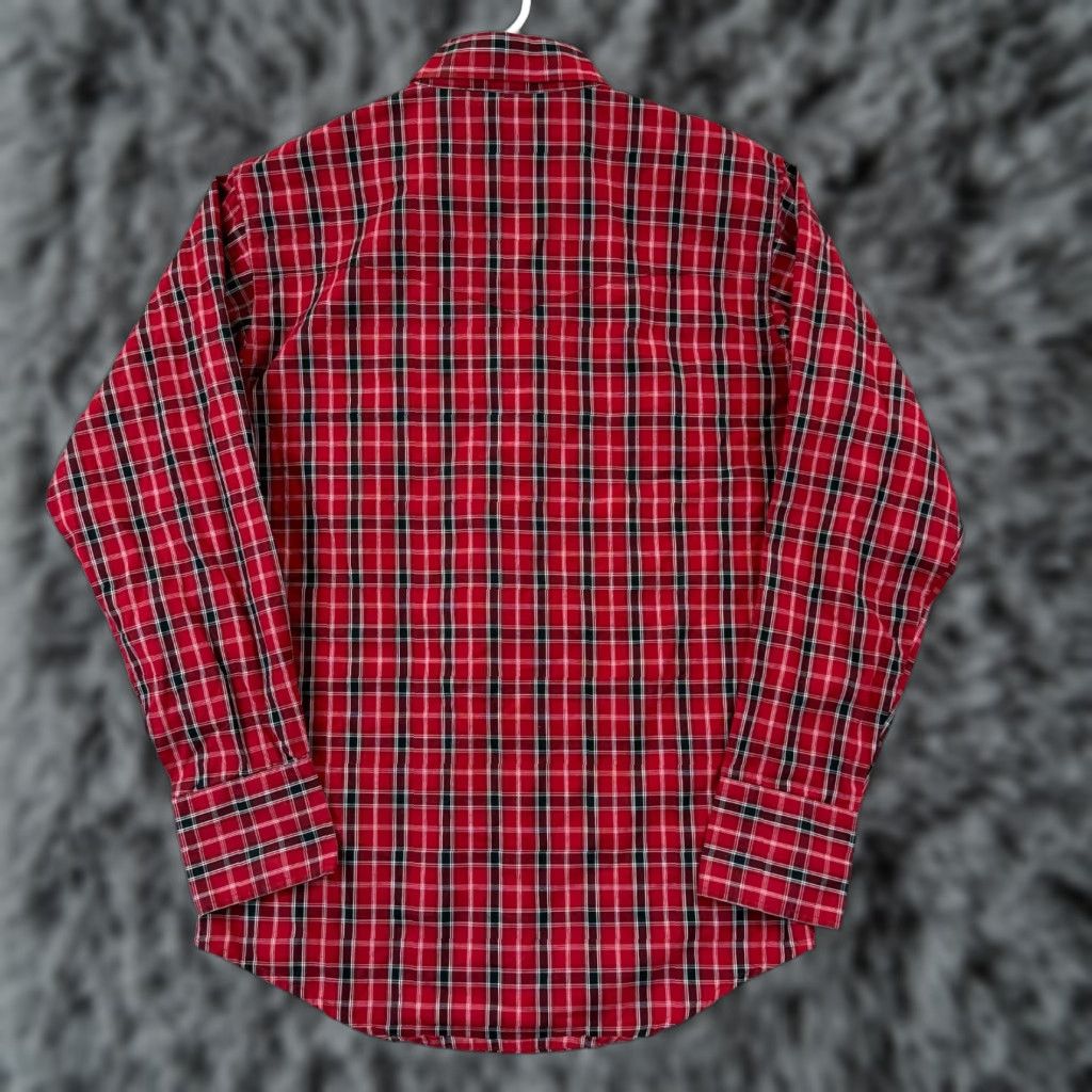 Wrangler Wrangler Shirt Mens Small Red Plaid Pearl Snap Button Western Long Sleeve Casual Shirt Size US S / EU 44-46 / 1 - 1 Thumbnail