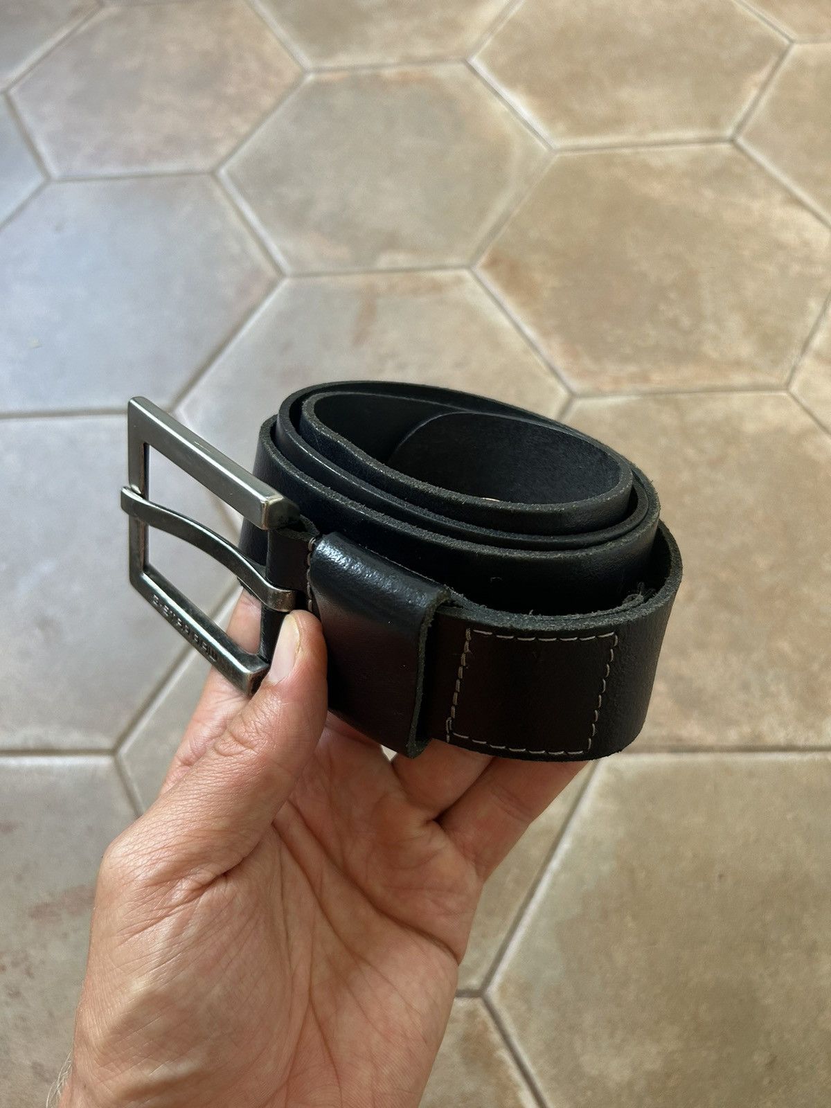 G-Star VINTAGE AVANT-GARDE G STAR LEATHER BELT Size ONE SIZE - 2 Thumbnail