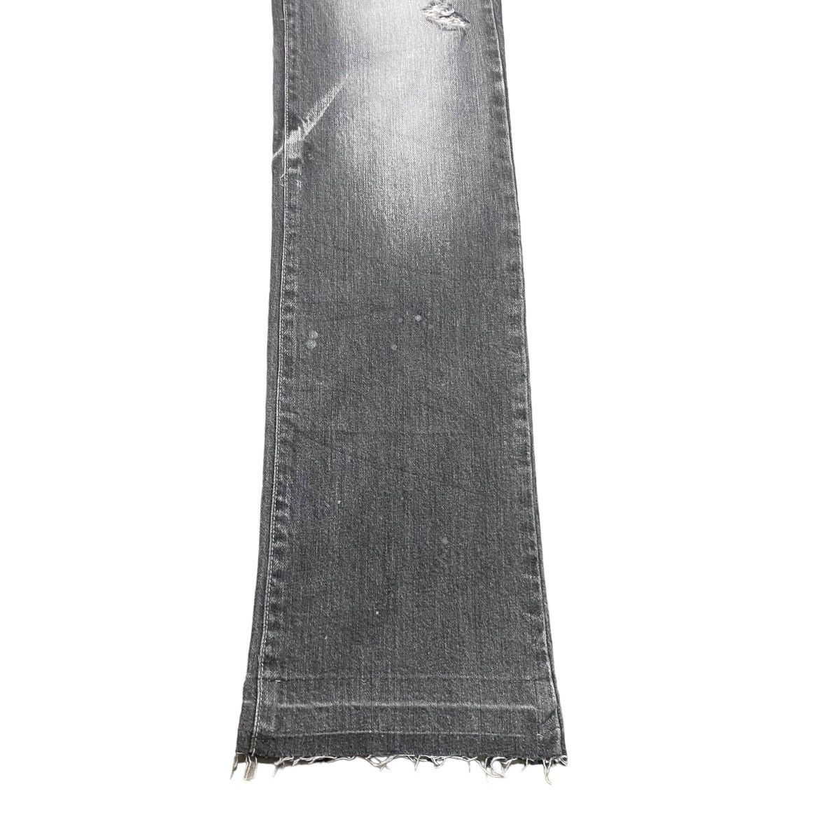 Tornado Mart Tornado Mart Bullet Hole Denim Flare Jeans Size US 33 - 10 Thumbnail