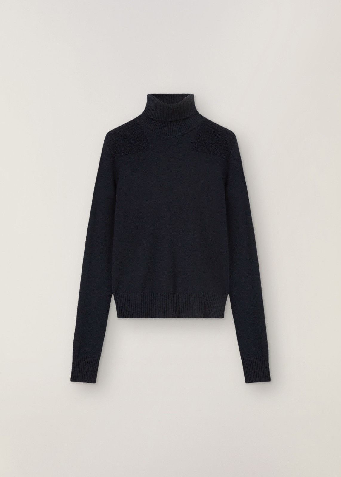 image of Loro Piana O1Loc1C0124 Turtleneck Sweater In Blue, Women's (Size Large)
