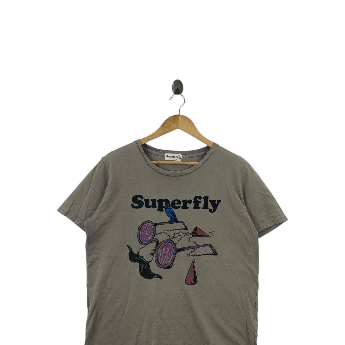 Band Tees SUPERFLY TAISUKE Ochi Shiho Japan Band Soul J-Pop Tee Shirt Size US S / EU 44-46 / 1 - 2 Thumbnail