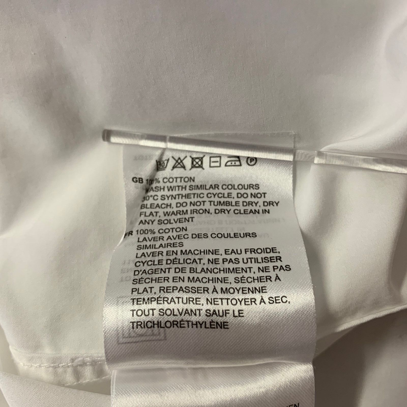 Toteme TOTEME Size 8 White Cotton Shirt Size M / US 6-8 / IT 42-44 - 7 Thumbnail
