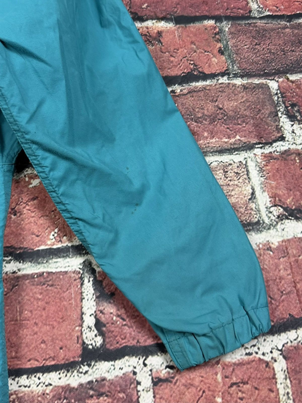 L.L. Bean Vintage 90s LL Bean Teal Nylon Anorak Windbreaker USA 2260 Size L / US 10 / IT 46 - 14 Thumbnail