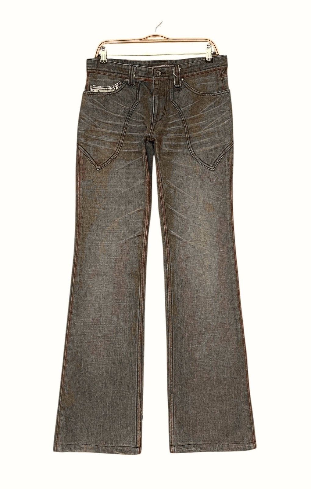 If Six Was Nine × Le Grande Bleu (L.G.B.) × Nicole Club Vintage Brand Nicole Club Jeans 1990s Size US 33 - 1 Thumbnail
