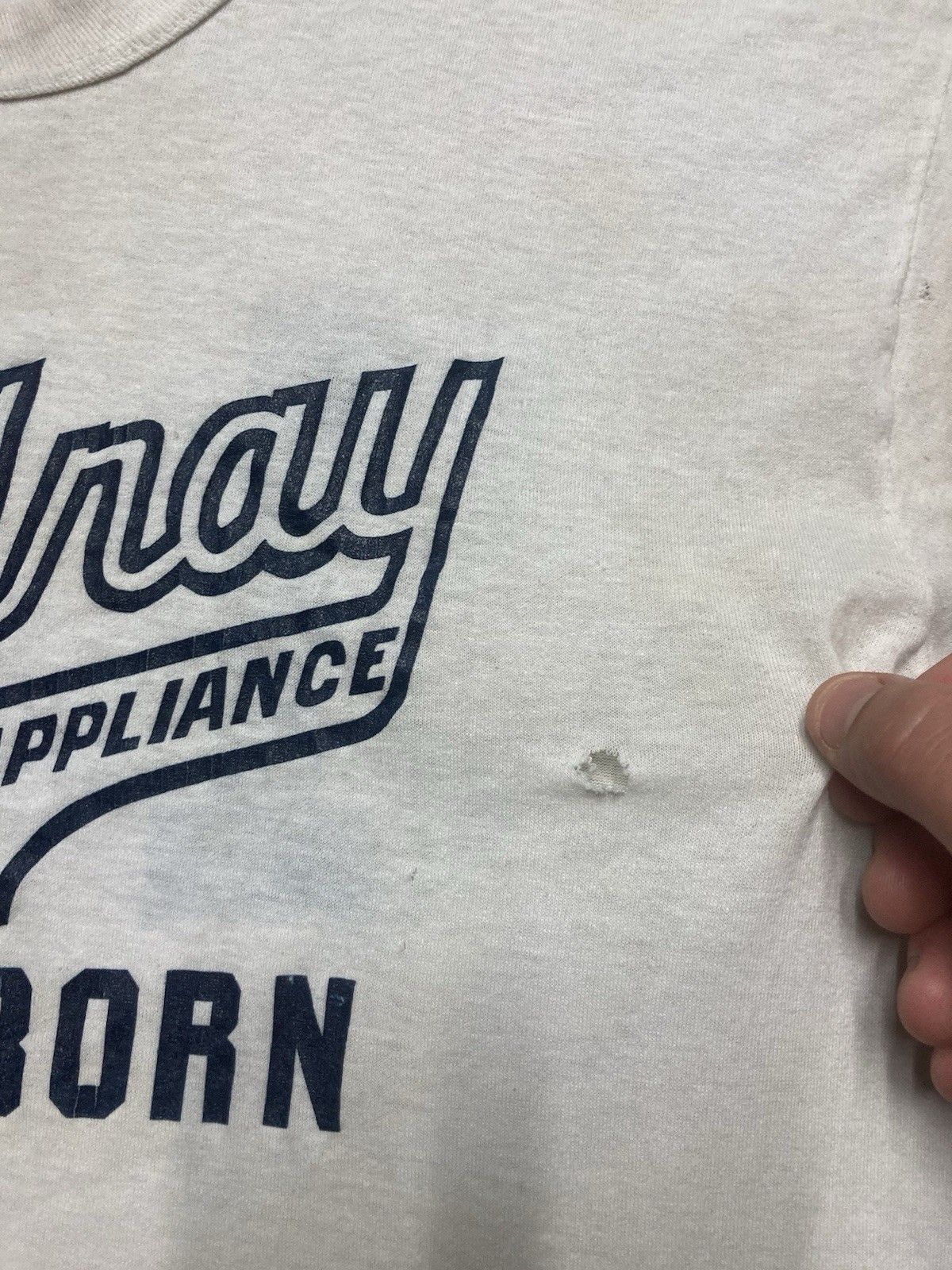 Vintage 80s graphic t shirt Adray Appliance Dearborn Michigan large Size US L / EU 52-54 / 3 - 4 Thumbnail