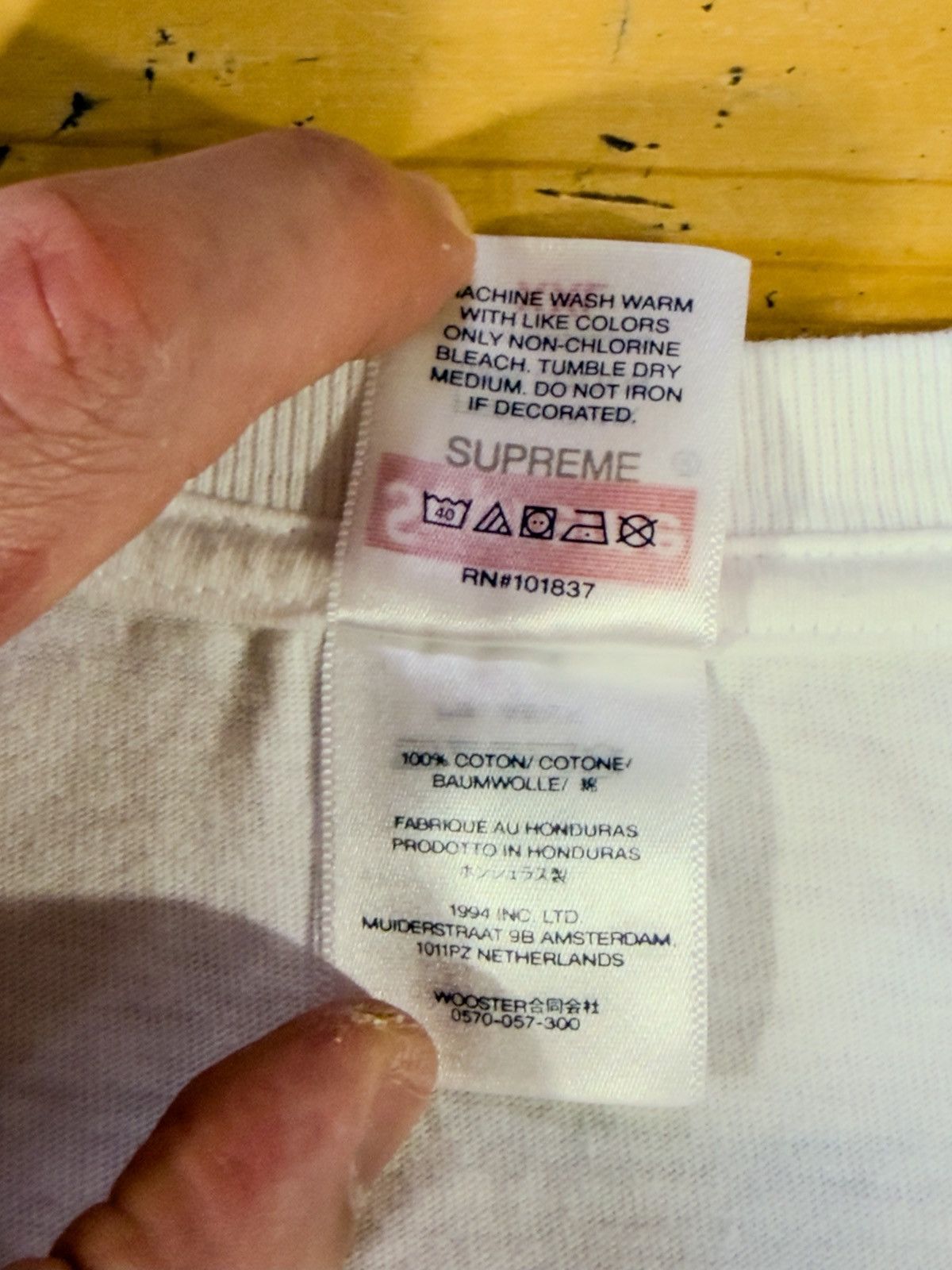 Supreme Supreme skull fw25 white tee Size US XXL / EU 58 / 5 - 5 Thumbnail