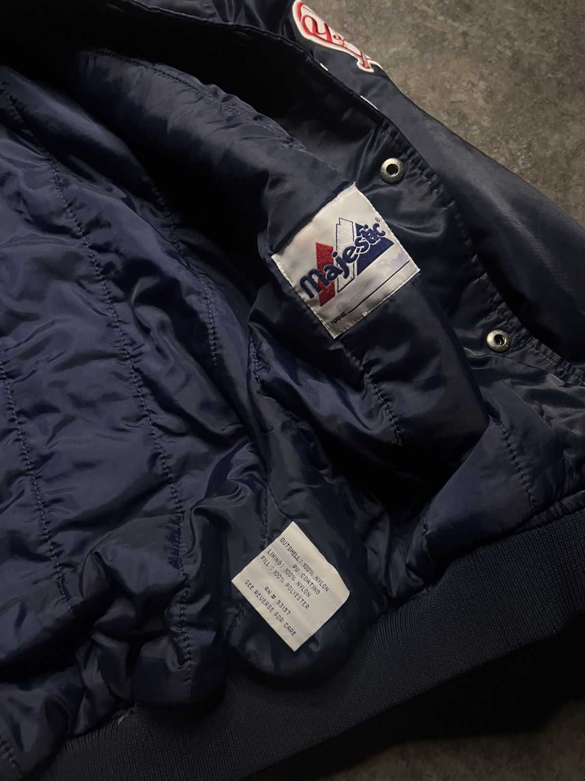New York Yankees Vintage bomber Yankees Majestic Size US XS / EU 42 / 0 - 5 Thumbnail