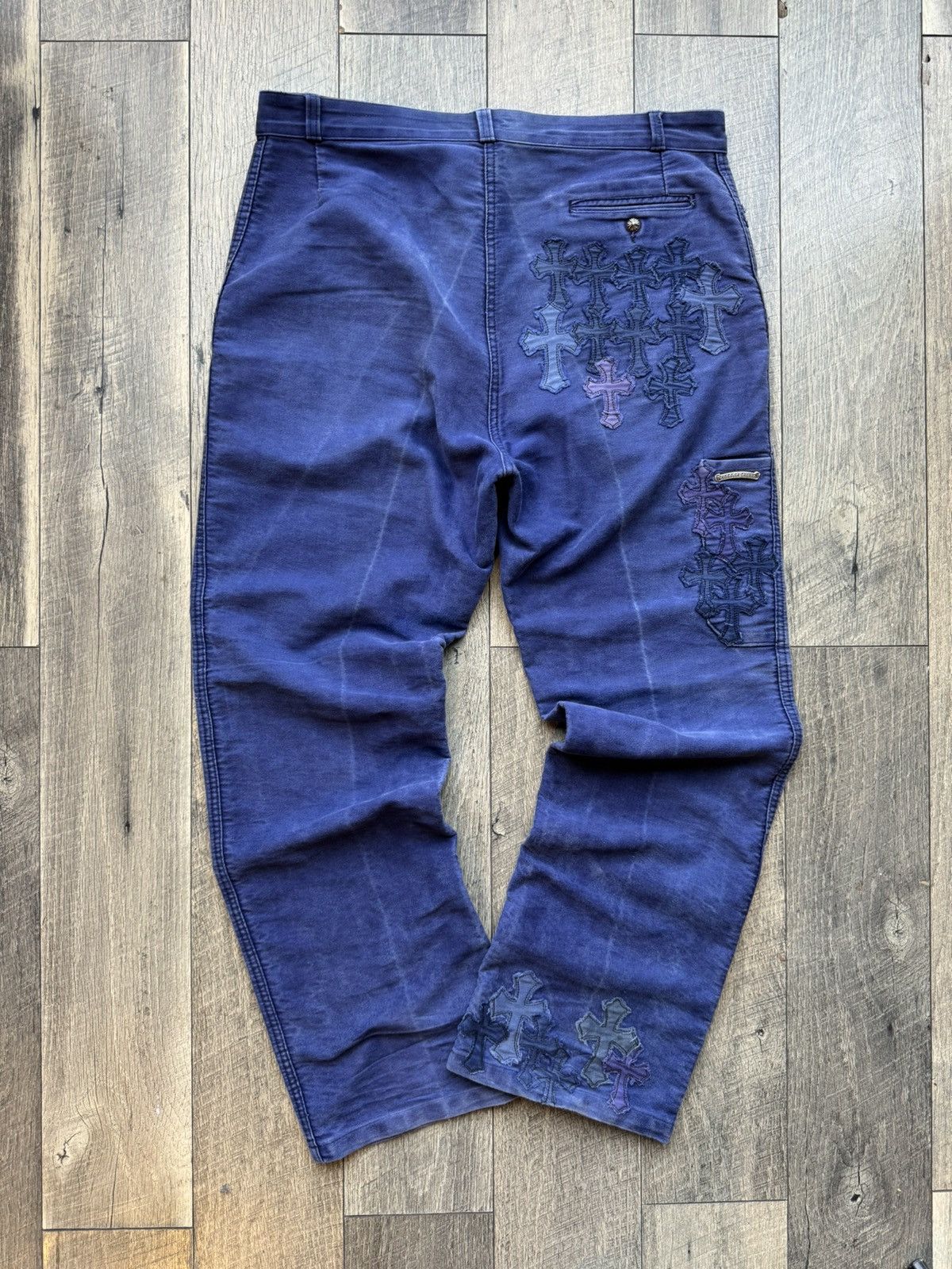 Chrome Hearts Chrome Hearts 30’s French Blue Work Pants - 34 Size US 34 / EU 50 - 1 Thumbnail