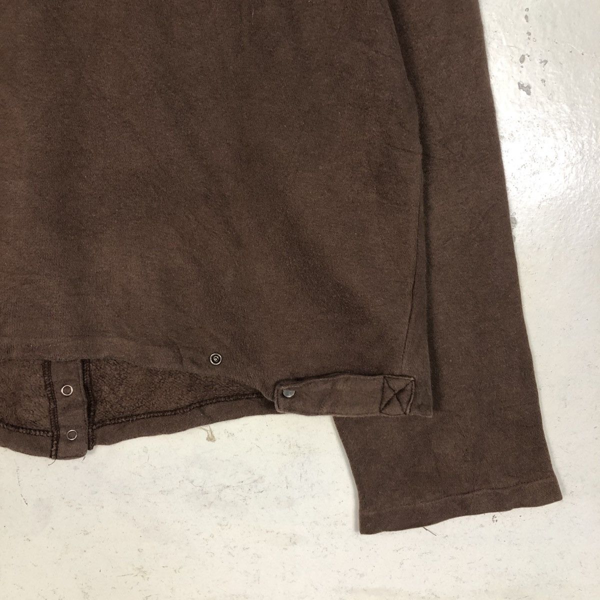 agnes b. 📌Vintage Snap Button Cardigan Agnes B. Rich Brown Size US M / EU 48-50 / 2 - 12 Thumbnail