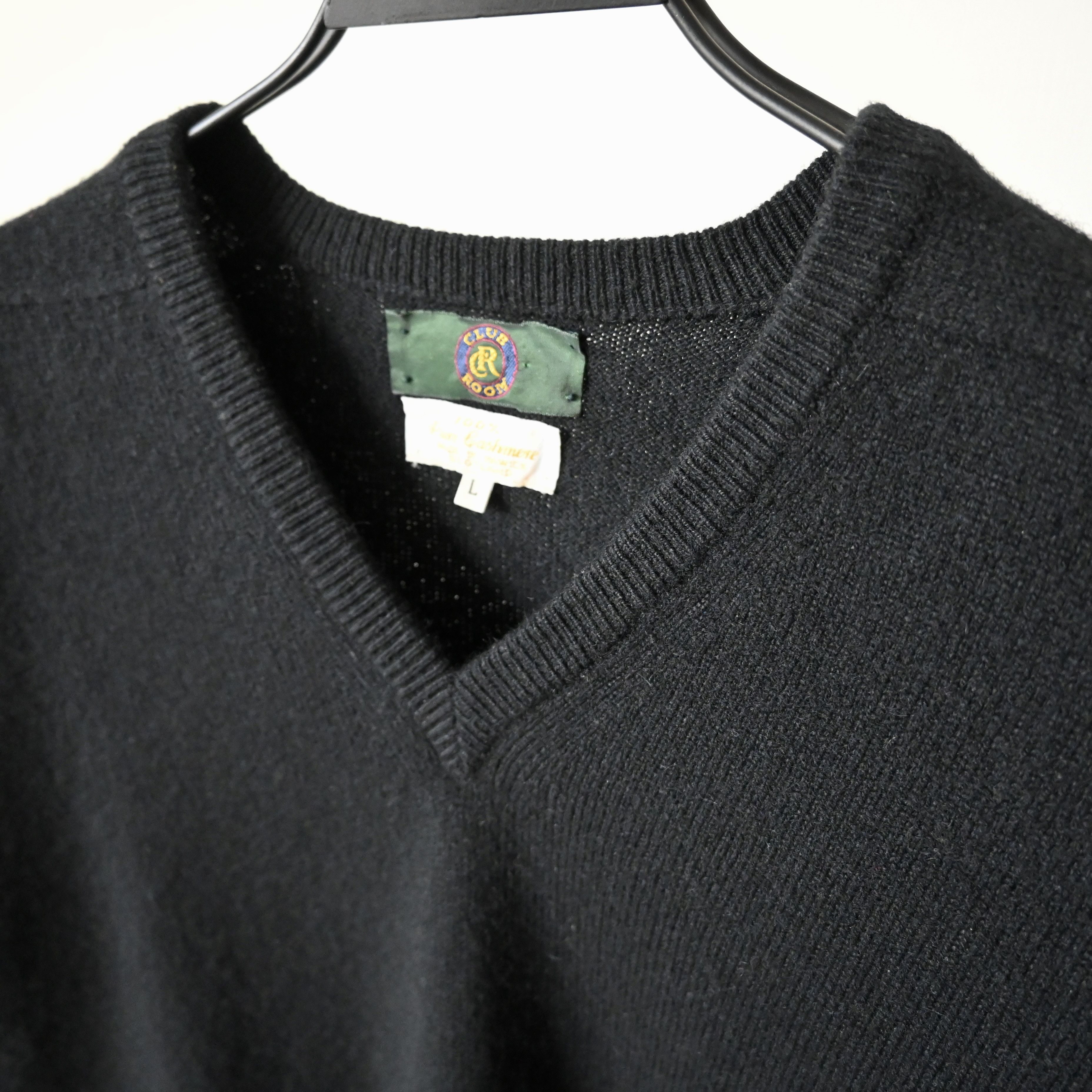 Vintage VTG 1990s CLUB ROOM pure cashmere sweater, made in Scotland Size US L / EU 52-54 / 3 - 10 Thumbnail