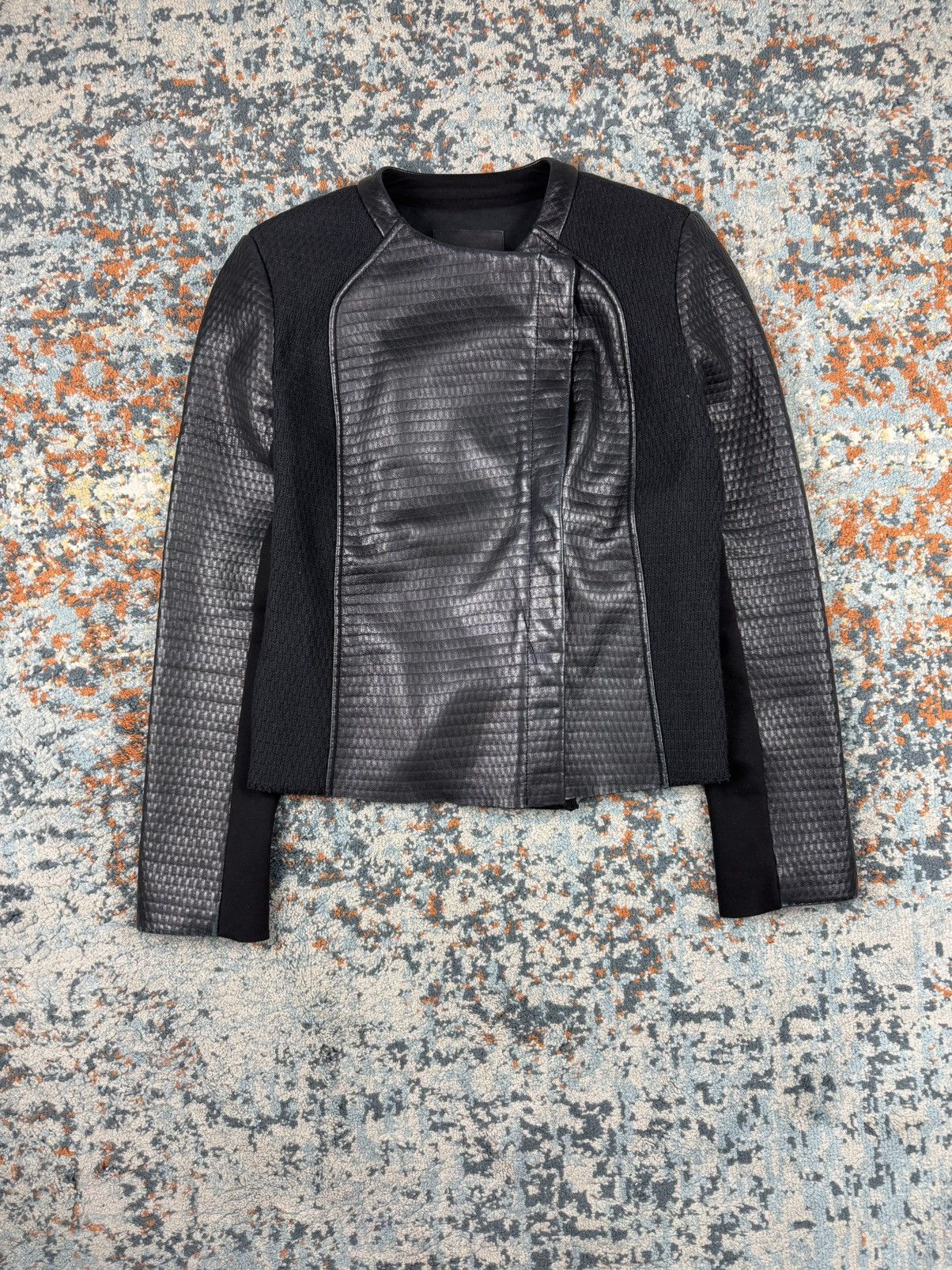 Japanese Brand × Paige Vintage Y2K Paige crazy lambskin biker real leather jacket Size M / US 6-8 / IT 42-44 - 3 Thumbnail