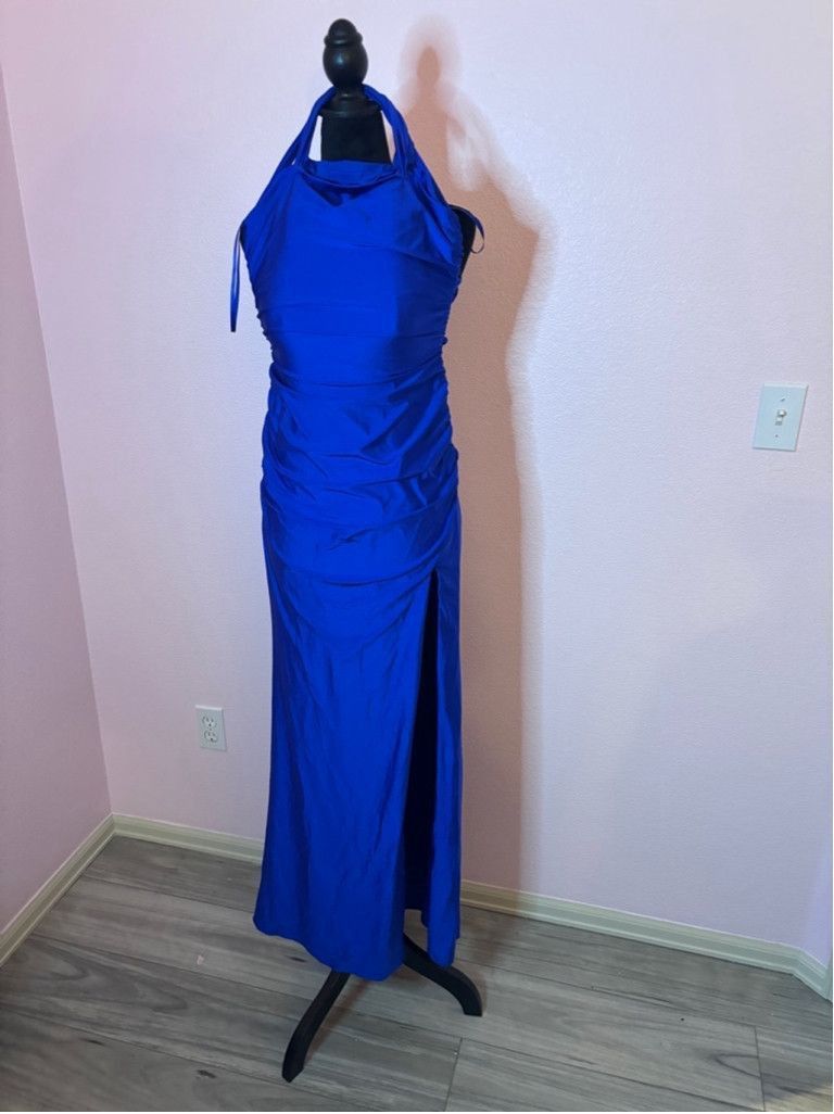 Other Women's La Femme Blue Prom Dress Size 6 Size S / US 4 / IT 40 - 3 Thumbnail