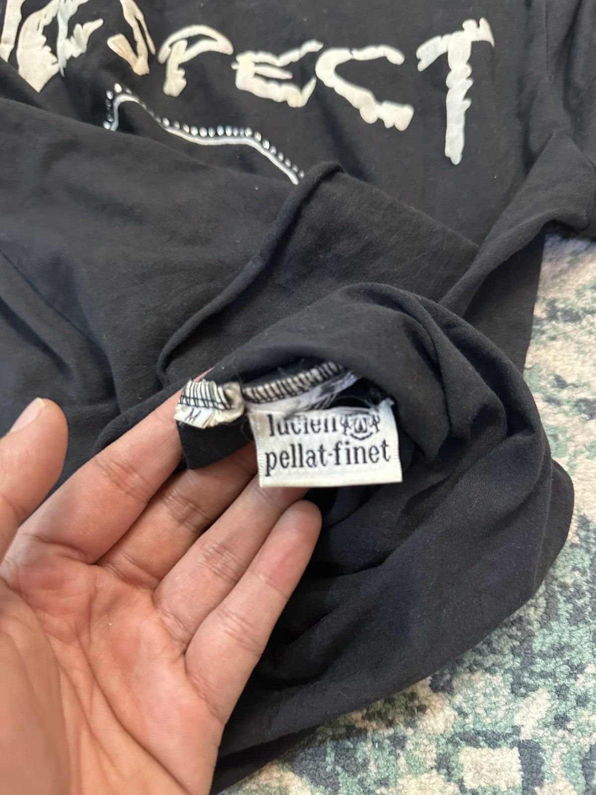 Lucien Pellat-Finet Lucien Pellat-Finet “Respect” Skull T-Shirt Size US S / EU 44-46 / 1 - 6 Thumbnail