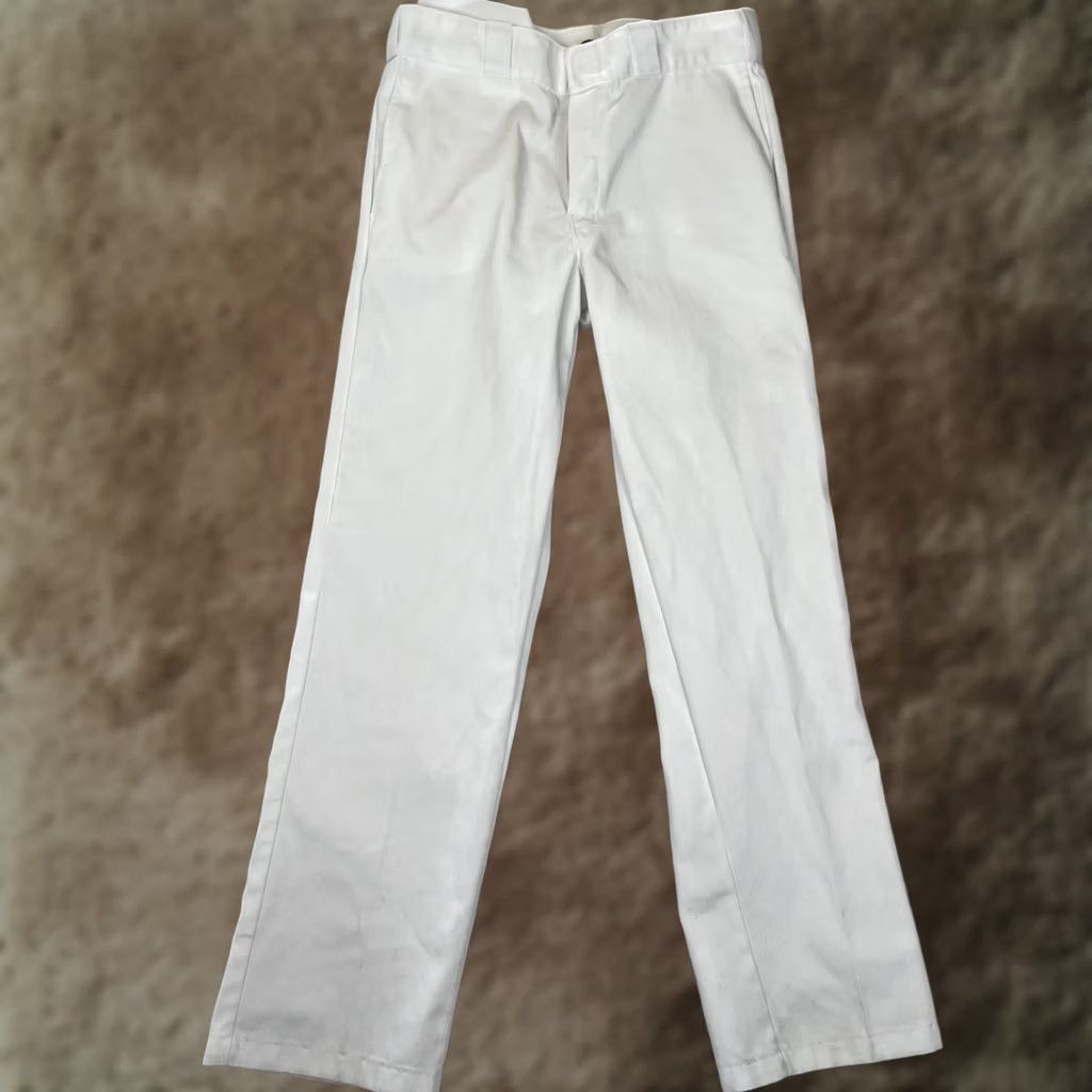 Dickies Dickies Pants Mens 32x32 White 874 Original Cotton Blend Work Worker Painters Shirt/ Pants Size US 32 / EU 48 - 1 Thumbnail