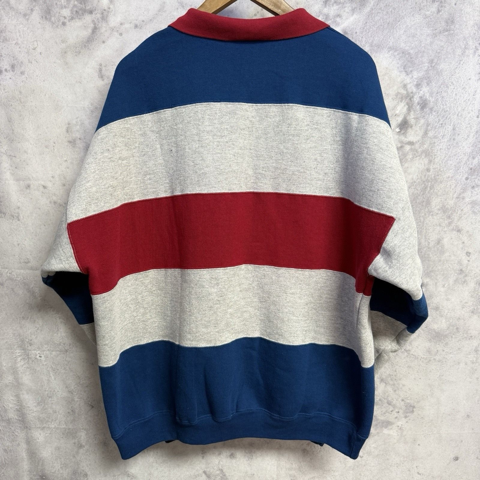 Cherokee Vintage Cherokee Sweatshirt Mens XL Striped Collared Embroid Size US XL / EU 56 / 4 - 2 Thumbnail