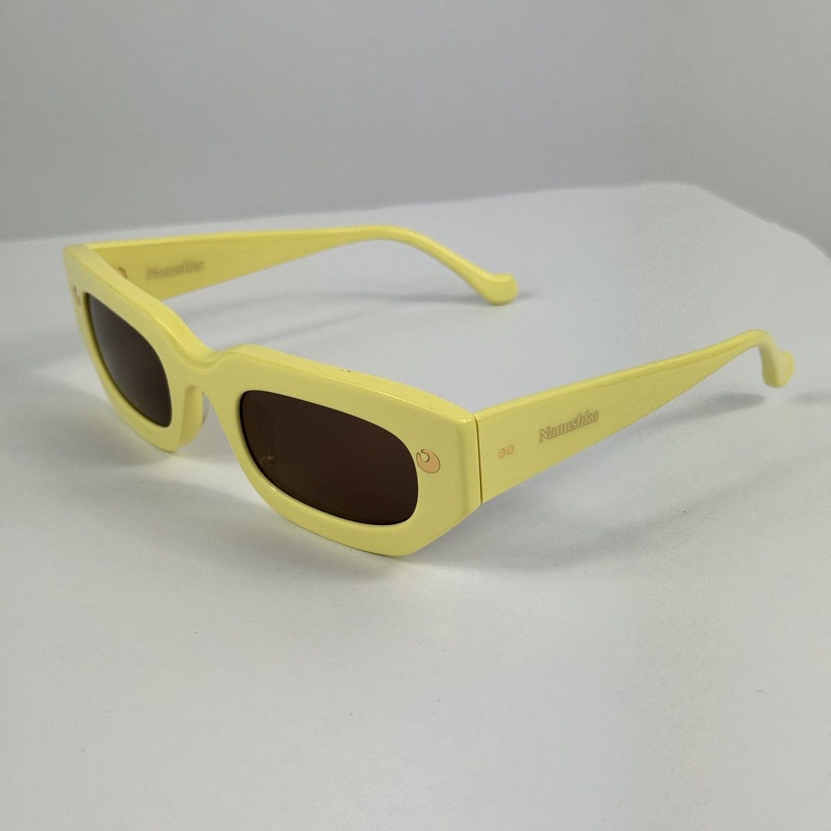 Nanushka KADEE RECTANGLE FRAME SUNGLASSES Size ONE SIZE - 1 Thumbnail