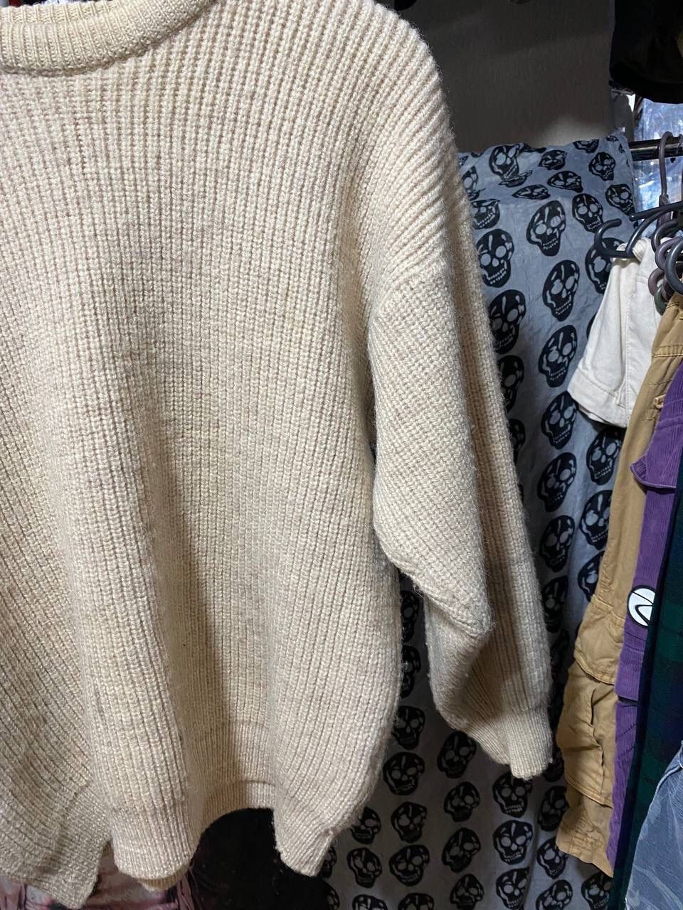 Barbour × Vintage VINTAGE BARBOUR MADE IN ENGLAND 80s HEAVY WOOL SWEATER Size US S / EU 44-46 / 1 - 3 Thumbnail