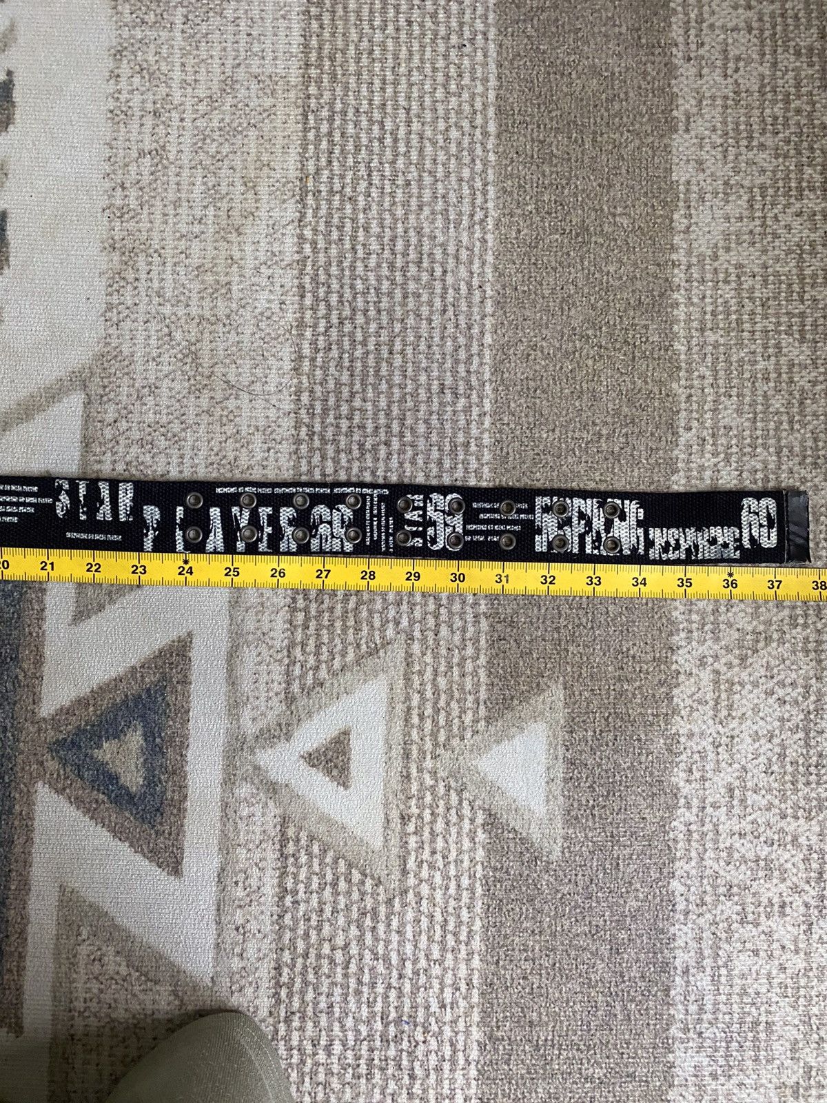 Other Vintage Spellout Buckle Belt Size ONE SIZE - 8 Thumbnail