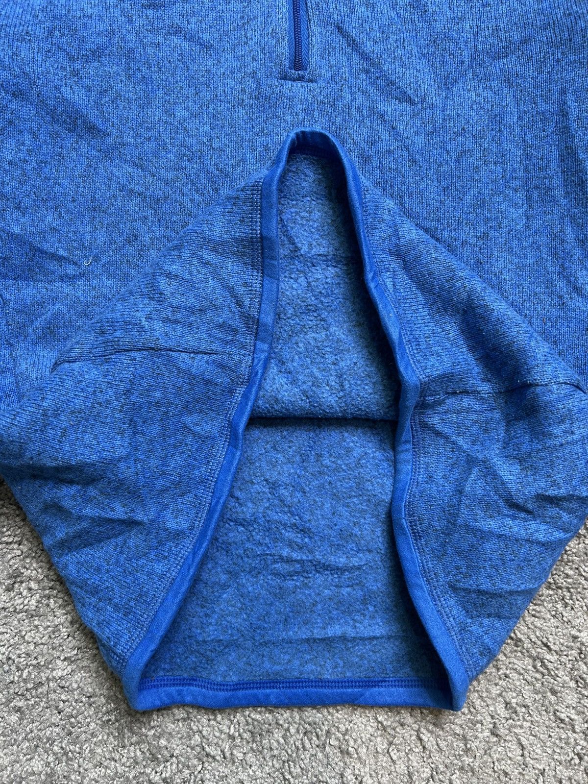 Patagonia Vintage 90s Patagonia Better Sweater Quarter Zip Blue Size US S / EU 44-46 / 1 - 5 Thumbnail