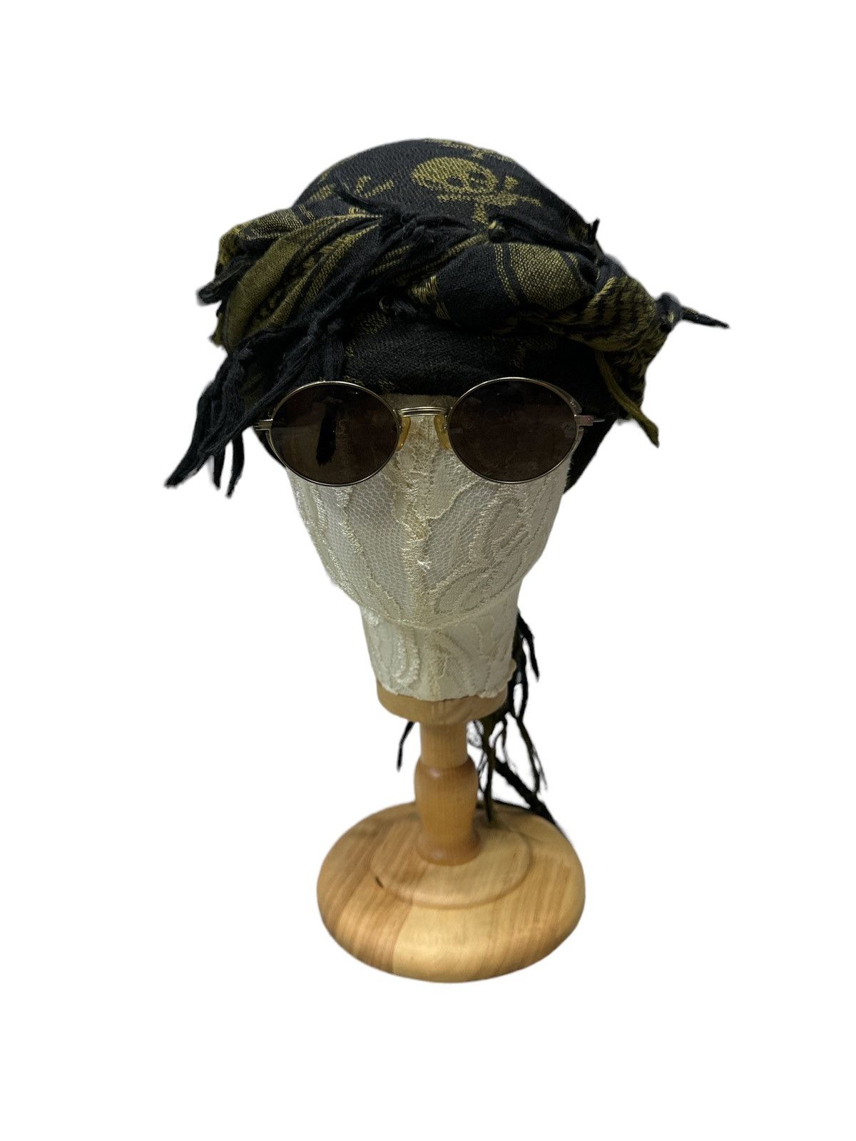 Other SKULLS MOTIVE OG FULL PRINT KEFFIYEH SHEMAGH ARABIC STYLE Size ONE SIZE - 3 Thumbnail