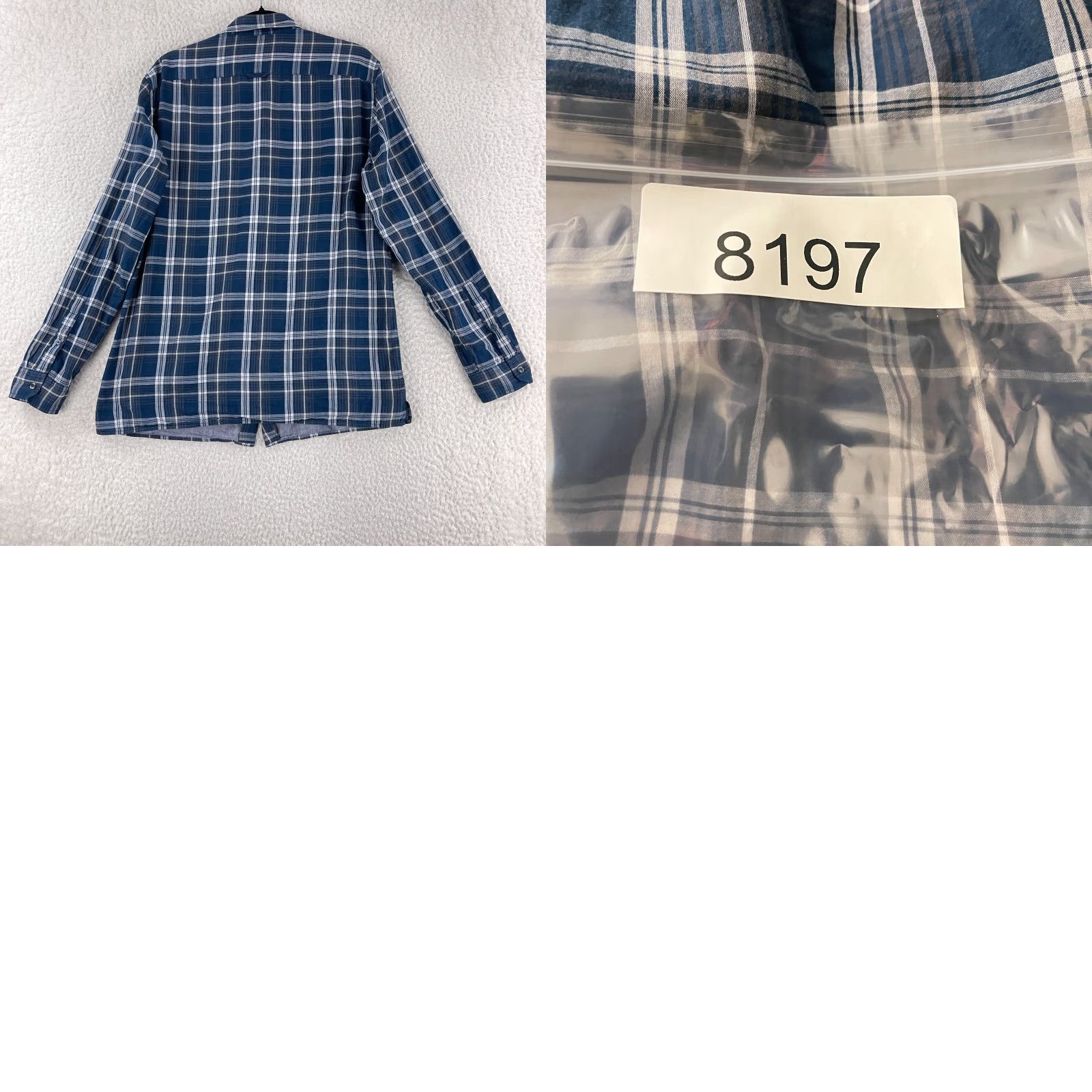 Vince Vince Blue Plaid Button-Up Shirt Mens Large Long Sleeve Cotton 100% Size US L / EU 52-54 / 3 - 9 Thumbnail