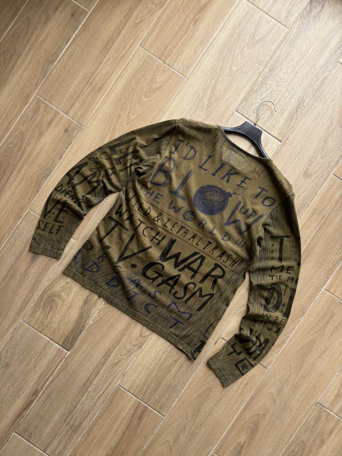 Walter Van Beirendonck Rare Vintage 90s Walter Van Beirendonck Longsleeve Size US M / EU 48-50 / 2 - 7 Thumbnail