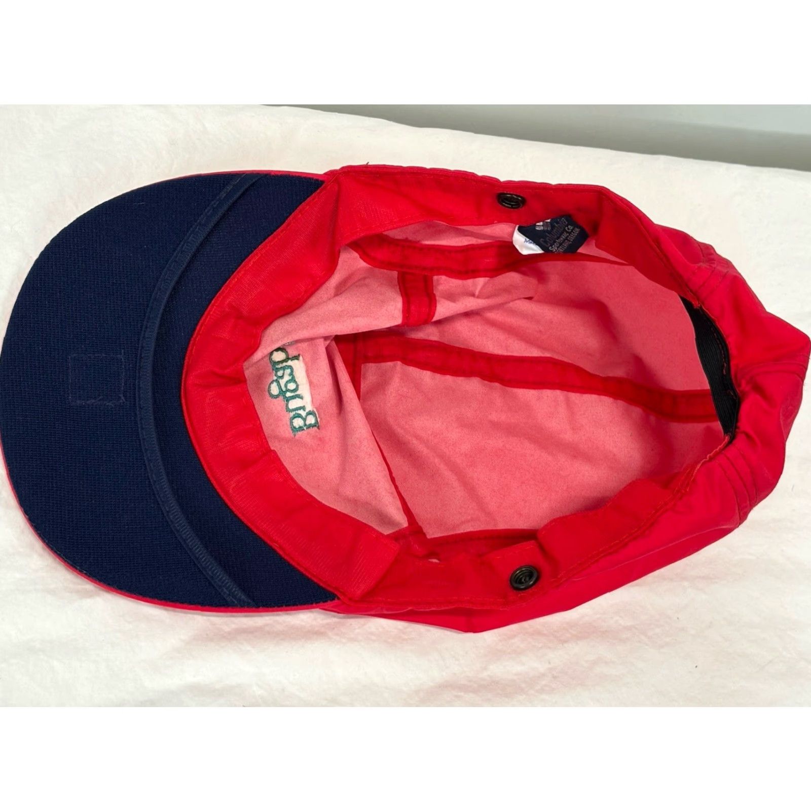 Vintage VINTAGE Columbia Bugaboo Lightweight Nylon Baseball Hat - Red - USA Made - Large Gorp 90s HIKING Hat Mens/Womens Size ONE SIZE - 6 Thumbnail
