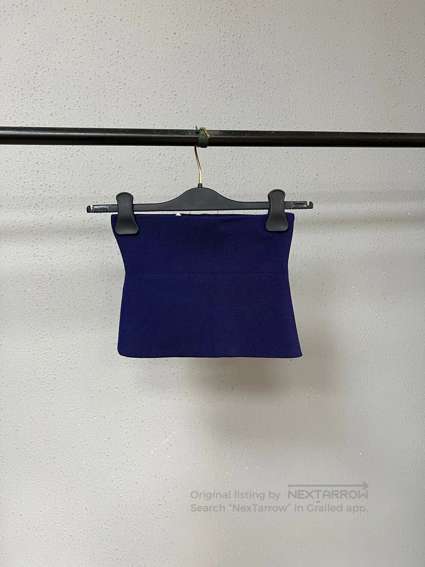 Loewe Loewe Navy Blue Single-Breasted Bustier| Size XXS / US 00 / IT 34 - 2 Thumbnail