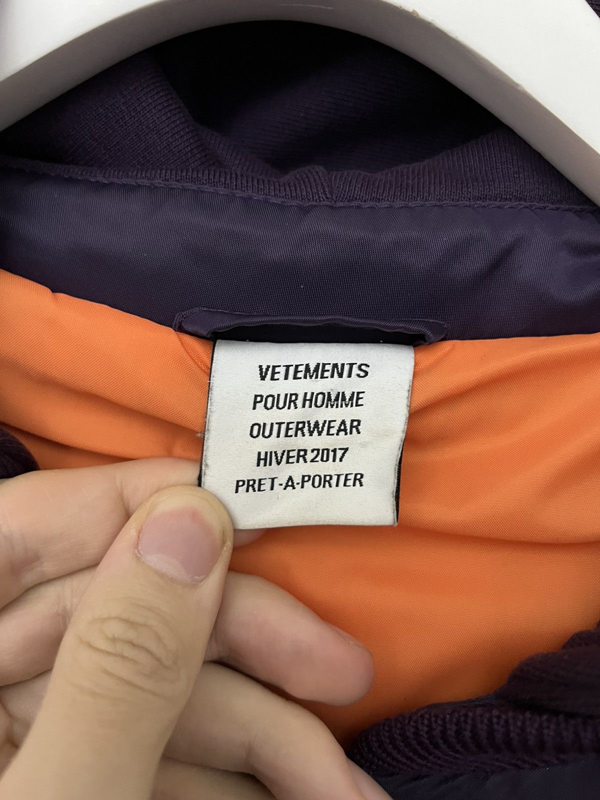 Vetements Vetements AW16 Total Fucking Darkness Bomber Size US XL / EU 56 / 4 - 8 Thumbnail