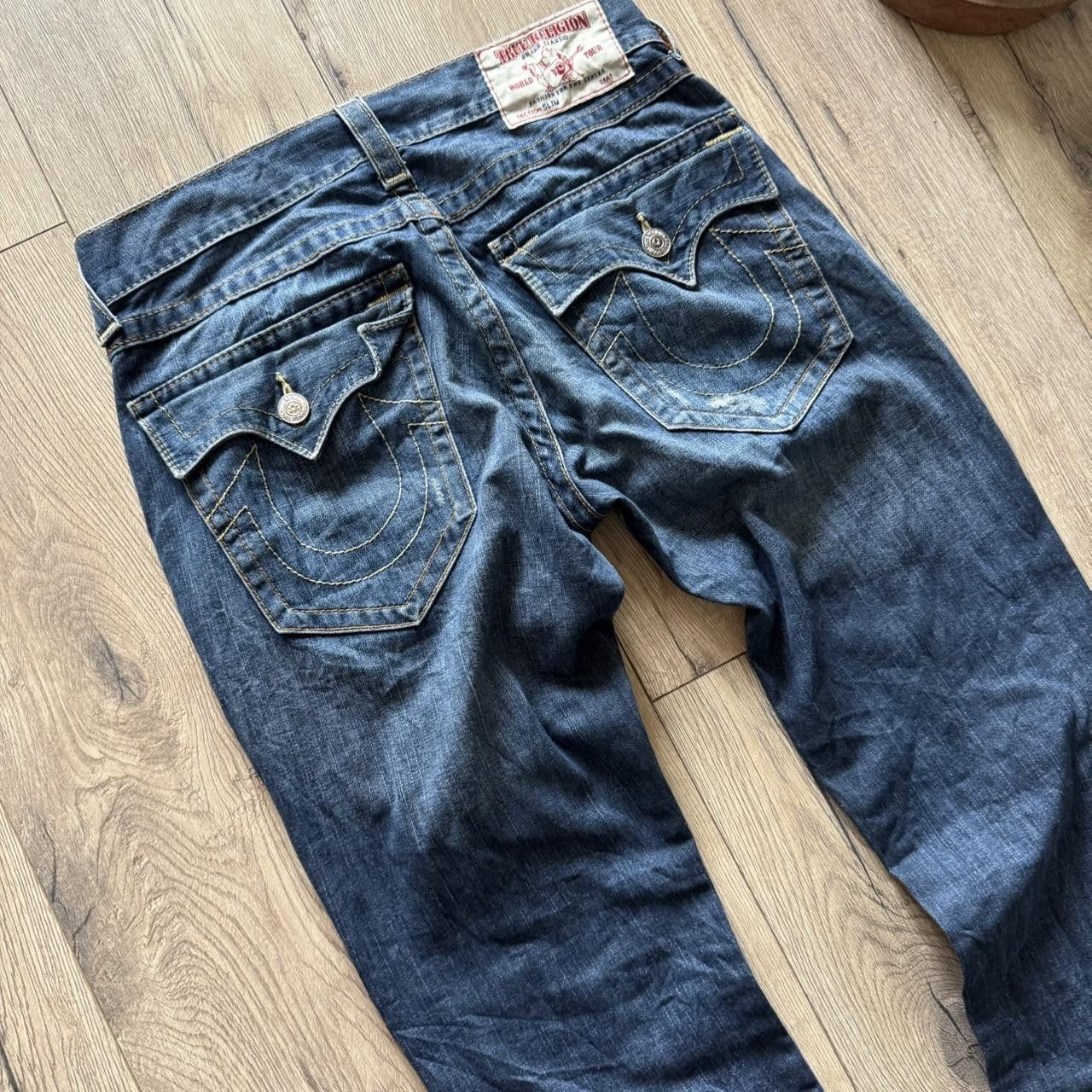 True Religion True Religion Fat Stitch Vintage 2000s Bottoms Size US 36 / EU 52 - 3 Thumbnail