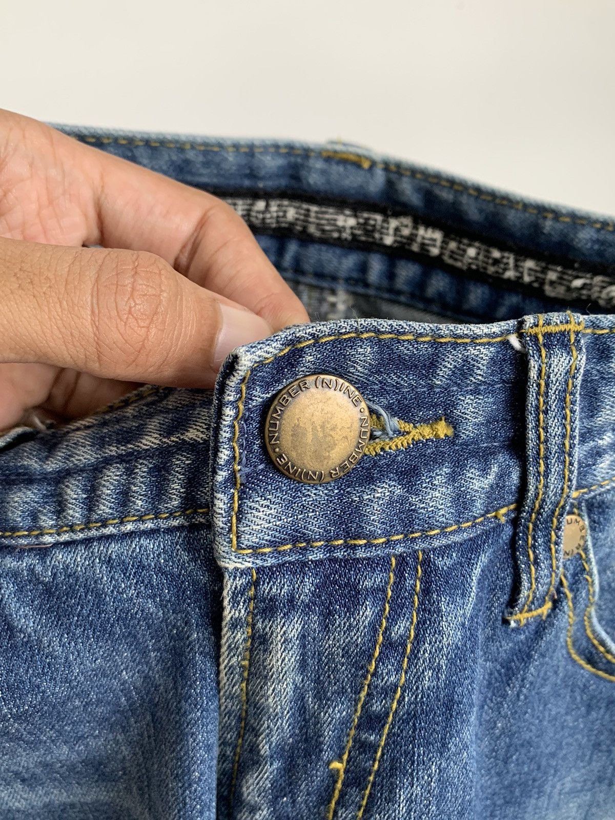 Number (N)ine Number Nine Splatter Jeans Size US 31 - 7 Thumbnail