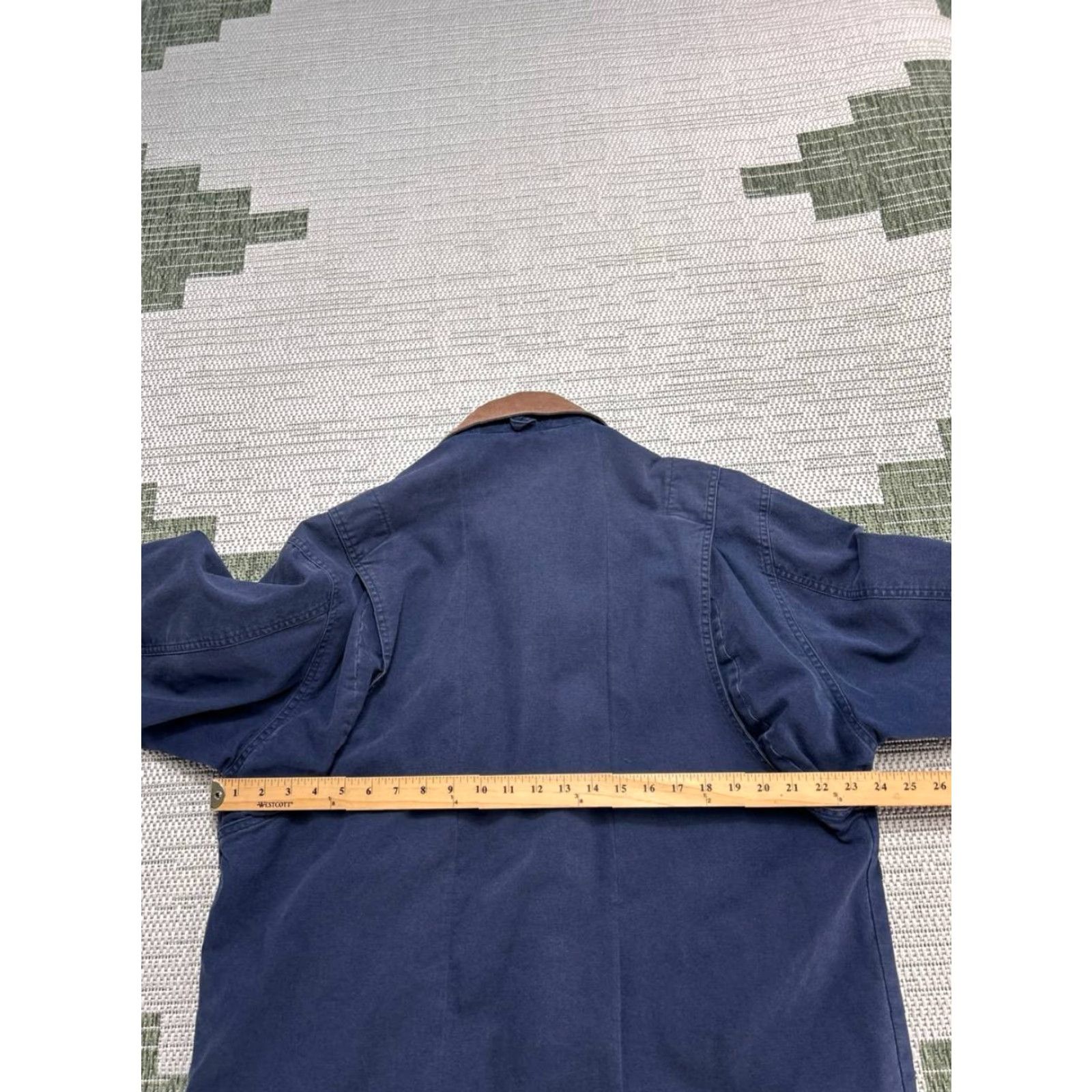 Abercrombie & Fitch VINTAGE Abercrombie & Fitch Chore Coat Mens M Blue Cotton Canvas Jacket Size US M / EU 48-50 / 2 - 5 Thumbnail