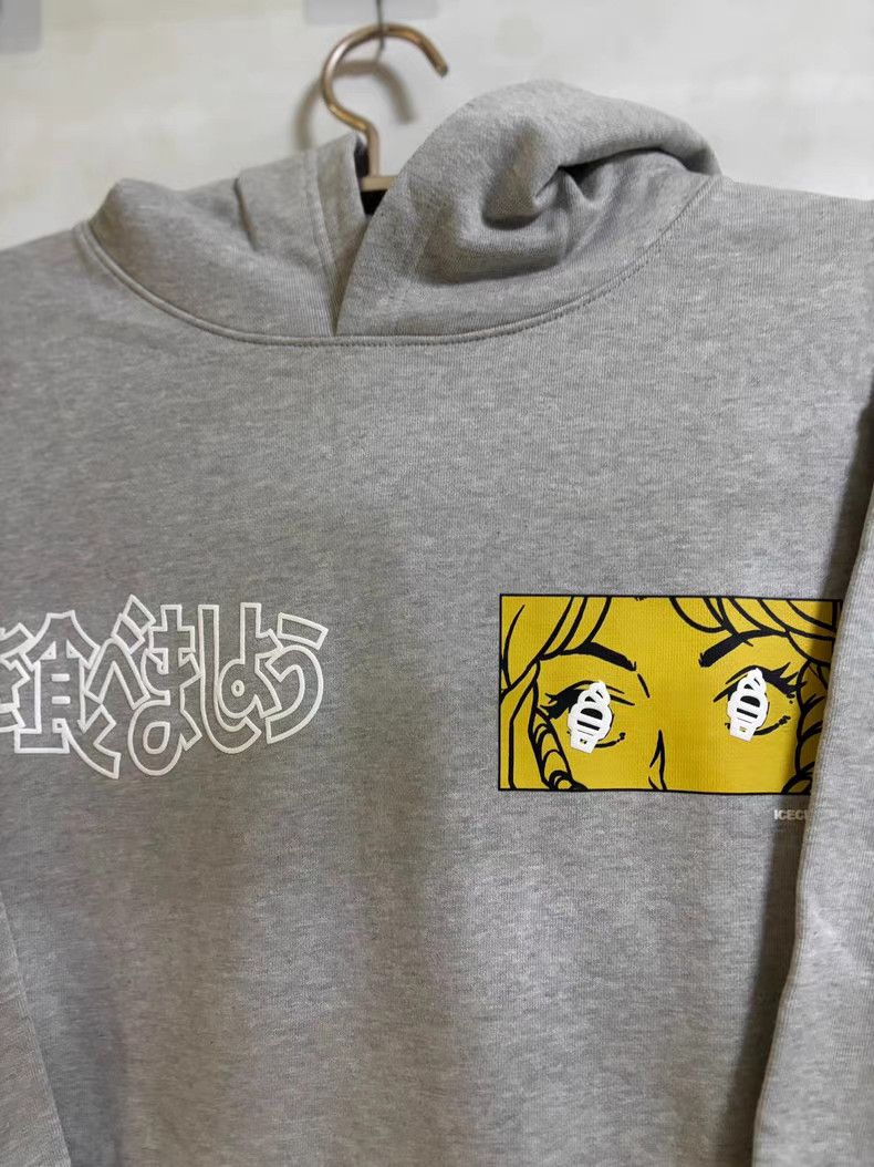Billionaire Boys Club ICECREAM hooded sweatshirt in gray. Size US L / EU 52-54 / 3 - 6 Thumbnail
