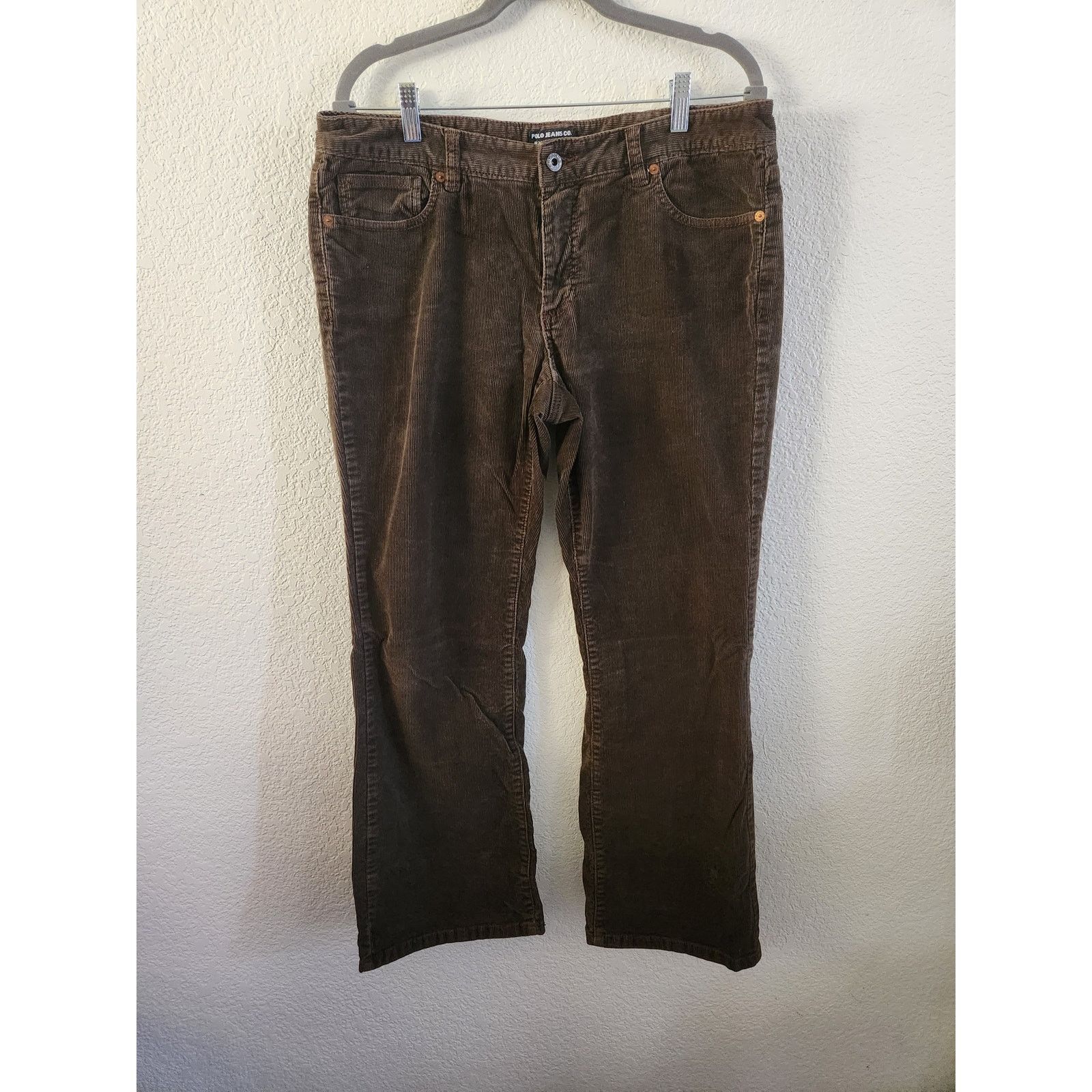 Polo Ralph Lauren Vintage Polo Jeans Ralph Lauren12x30 Corduroy Forest Green Size 34" / US 12 / IT 48 - 1 Thumbnail