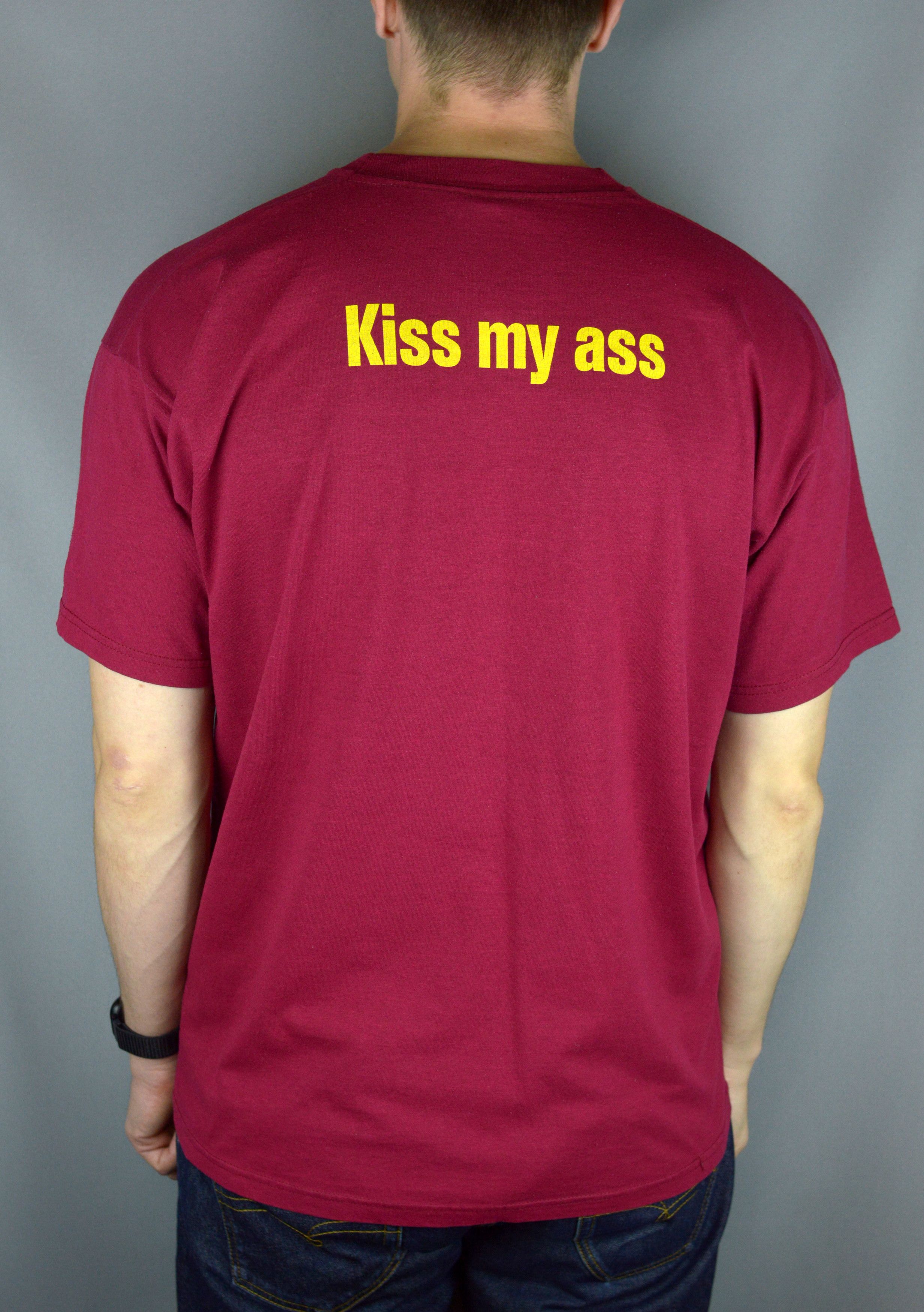 Band Tees Vintage Ben Folds Five Kiss my Ass 90s t shirt Size US XL / EU 56 / 4 - 2 Thumbnail