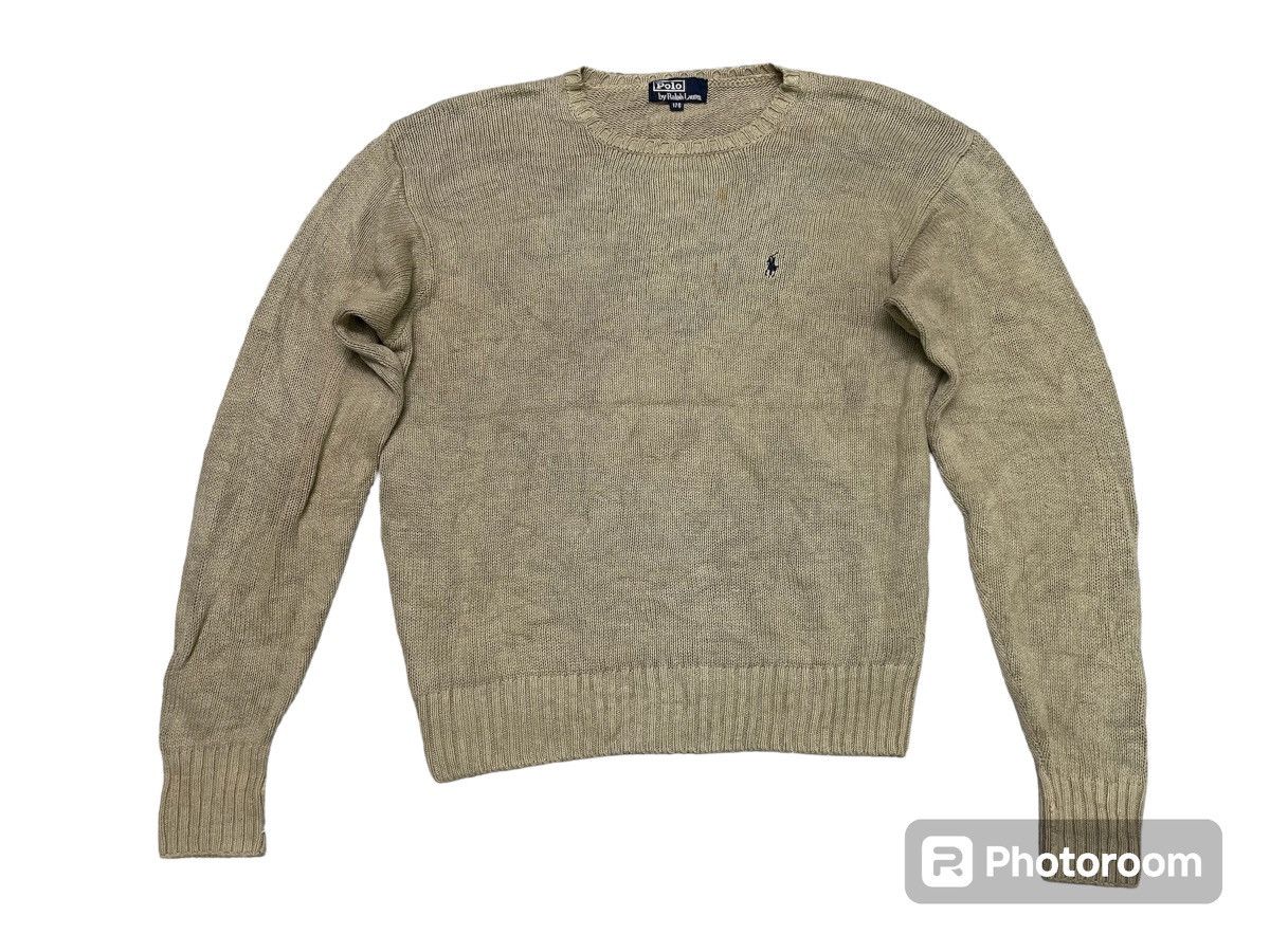 Polo Ralph Lauren × Vintage 90s POLO RALPH LAUREN KNITWEAR CREWNECK Size US M / EU 48-50 / 2 - 2 Thumbnail