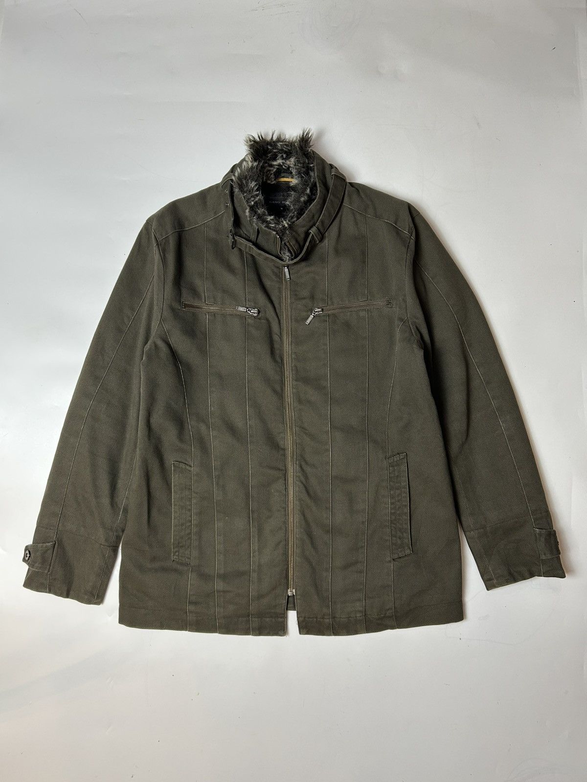 In The Attic × Japanese Brand GANG BUSTER ZIPPER WORK JACKET Size US M / EU 48-50 / 2 - 1 Thumbnail